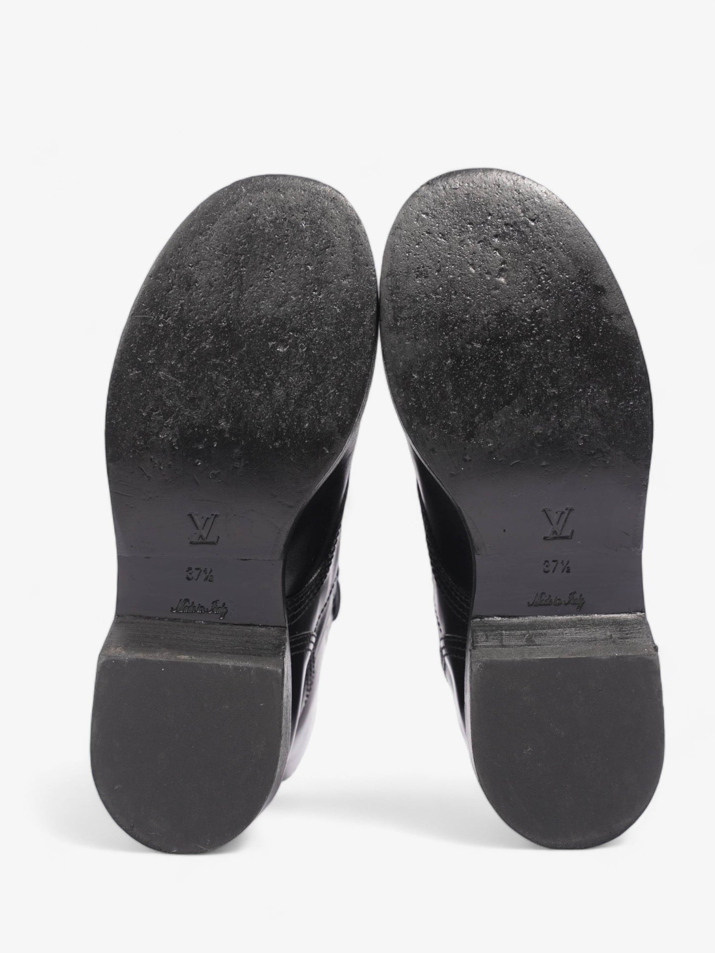 Louis Vuitton Metropolis Flat Rangers Black / Monogram Leather EU 37.5 UK 4.5