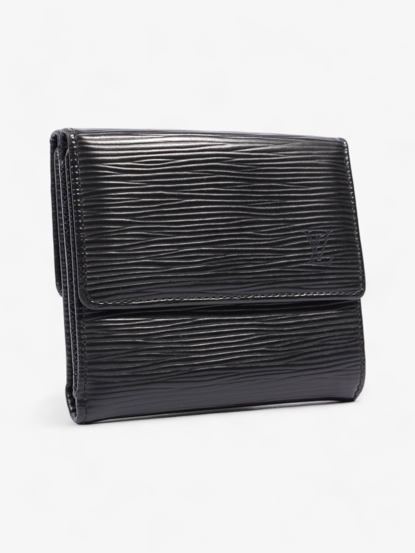 Louis Vuitton Bifold Wallet Black Epi Leather