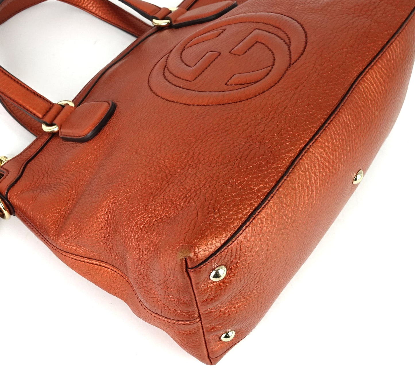 Gucci Soho Convertible Top Handle Small Leather Bag