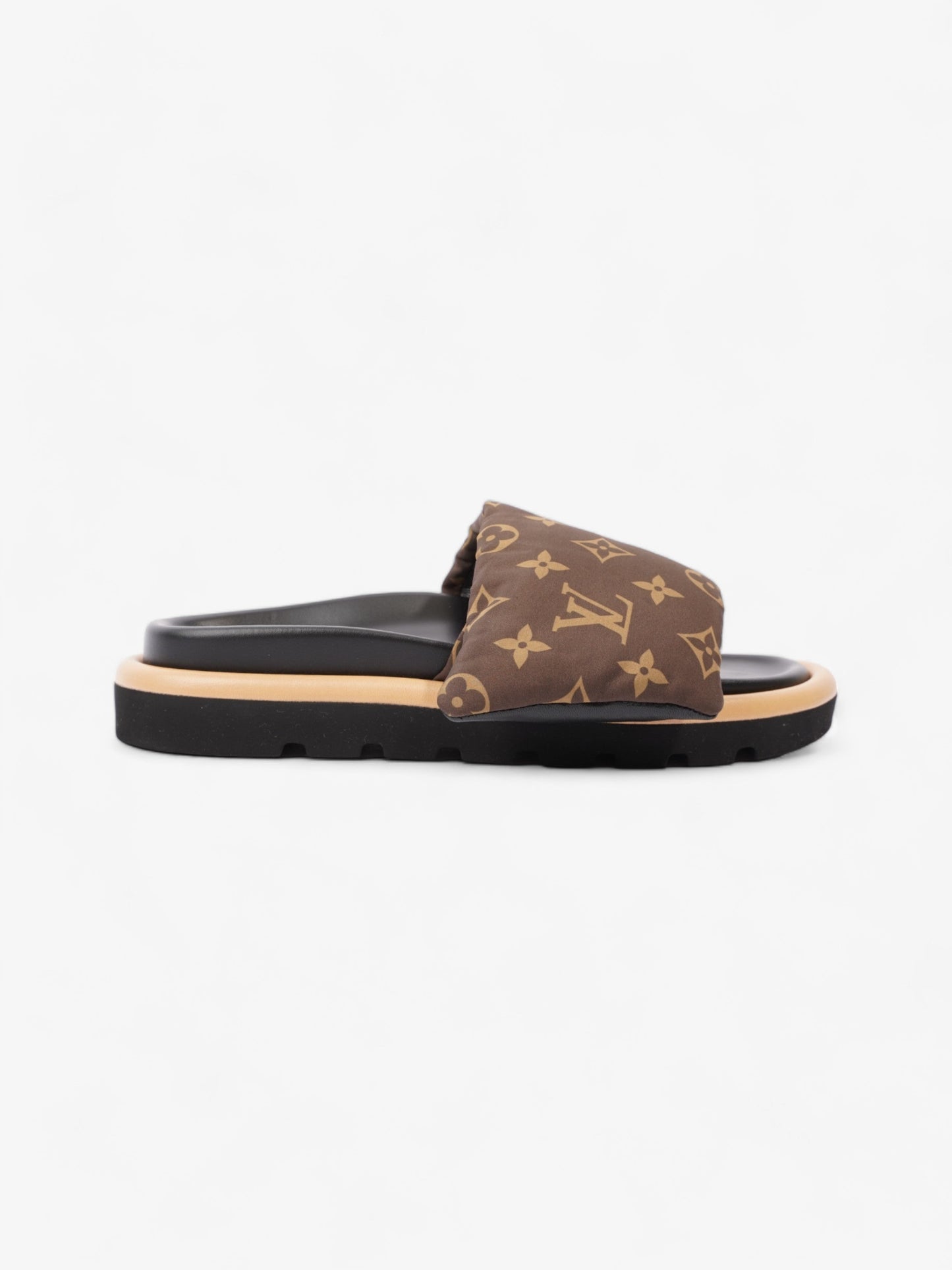 Louis Vuitton Pillow slides Khaki Monogram Nylon EU 37 UK 4