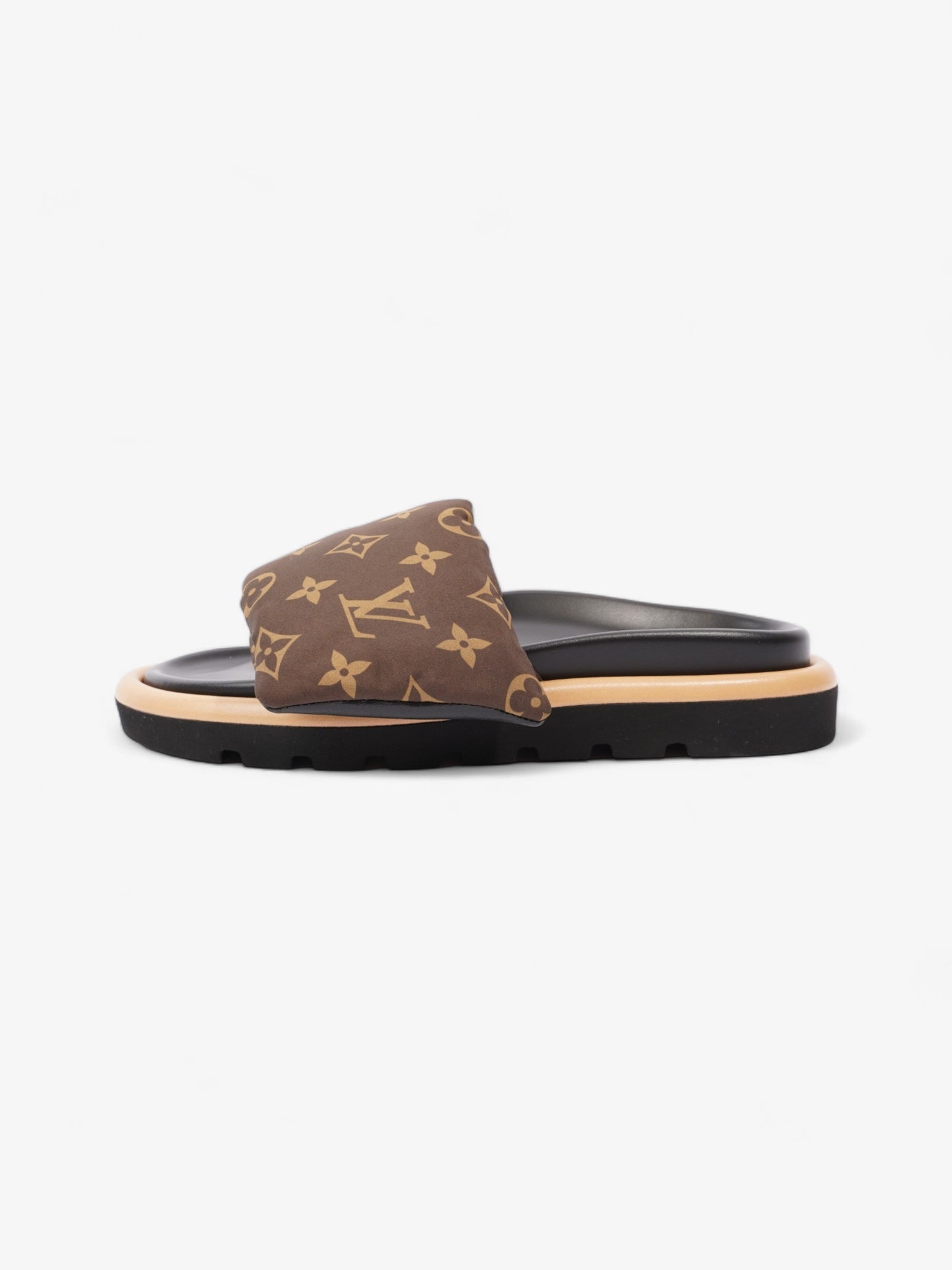Louis Vuitton Pillow slides Khaki Monogram Nylon EU 37 UK 4