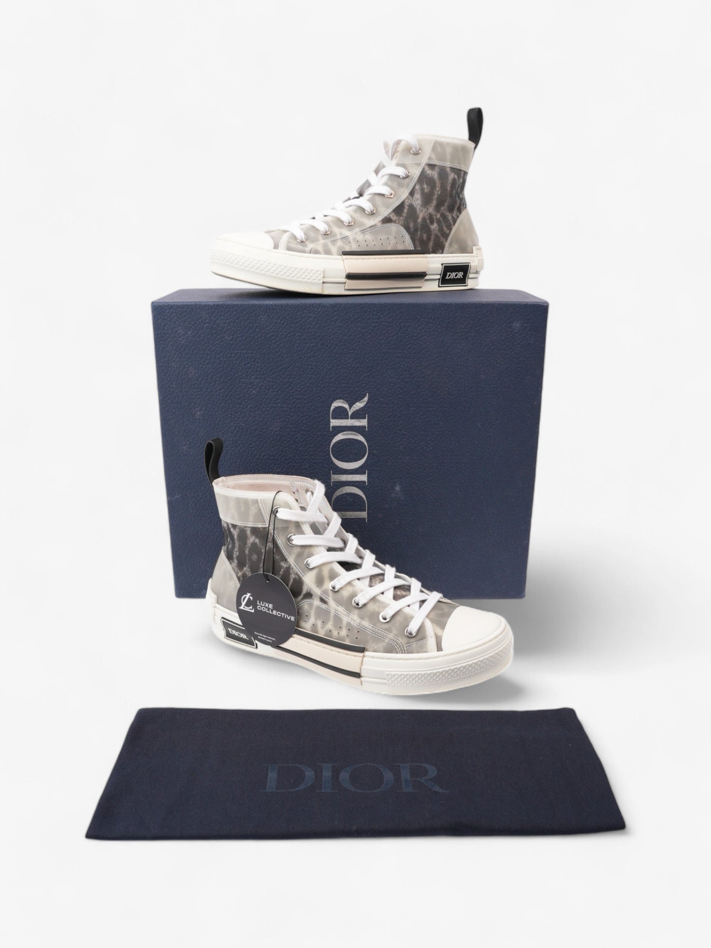 Christian Dior B23 High-tops Grey / White Mesh EU 40 UK 7
