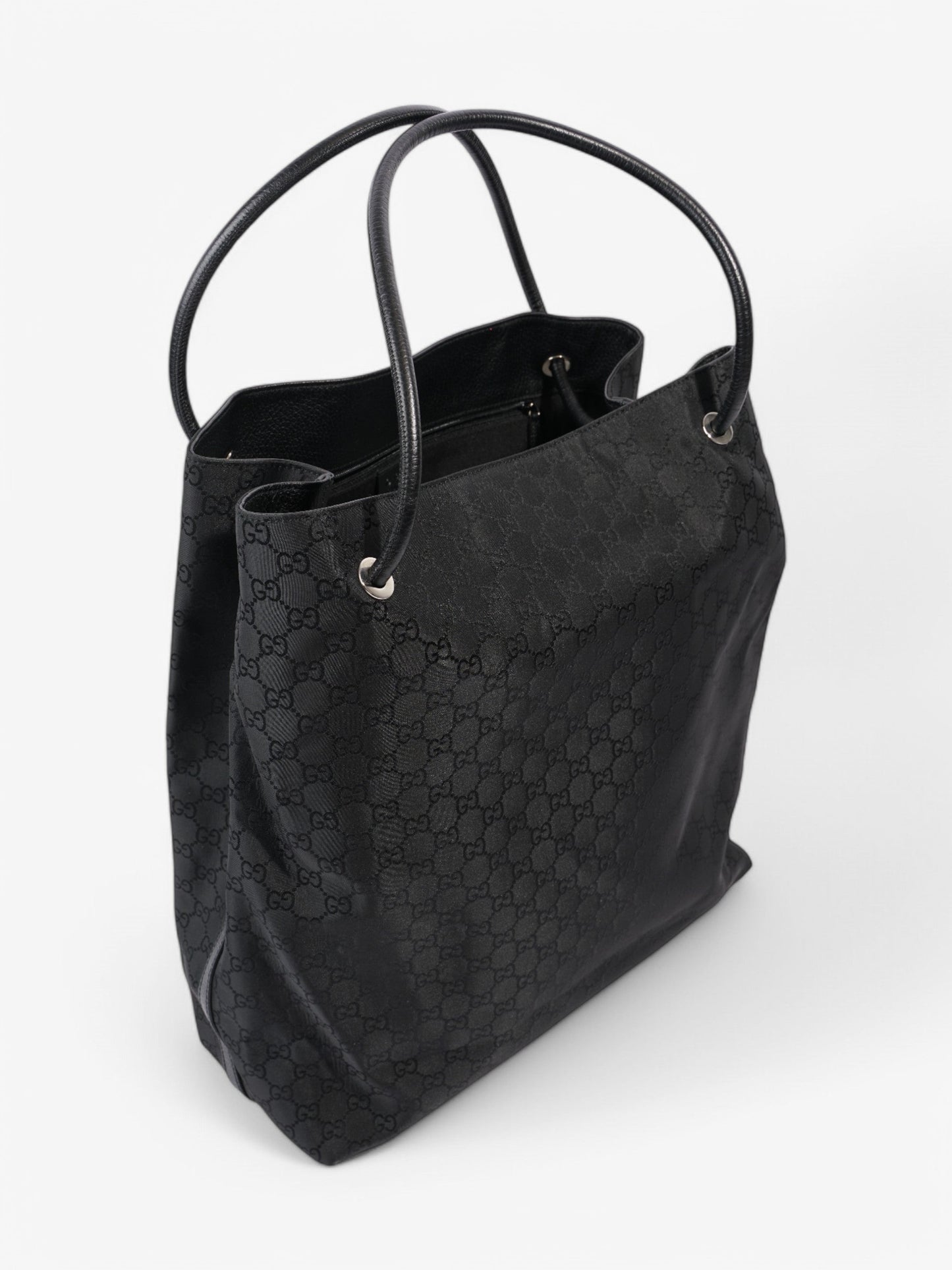 Gucci Gifford Tote Black Canvas