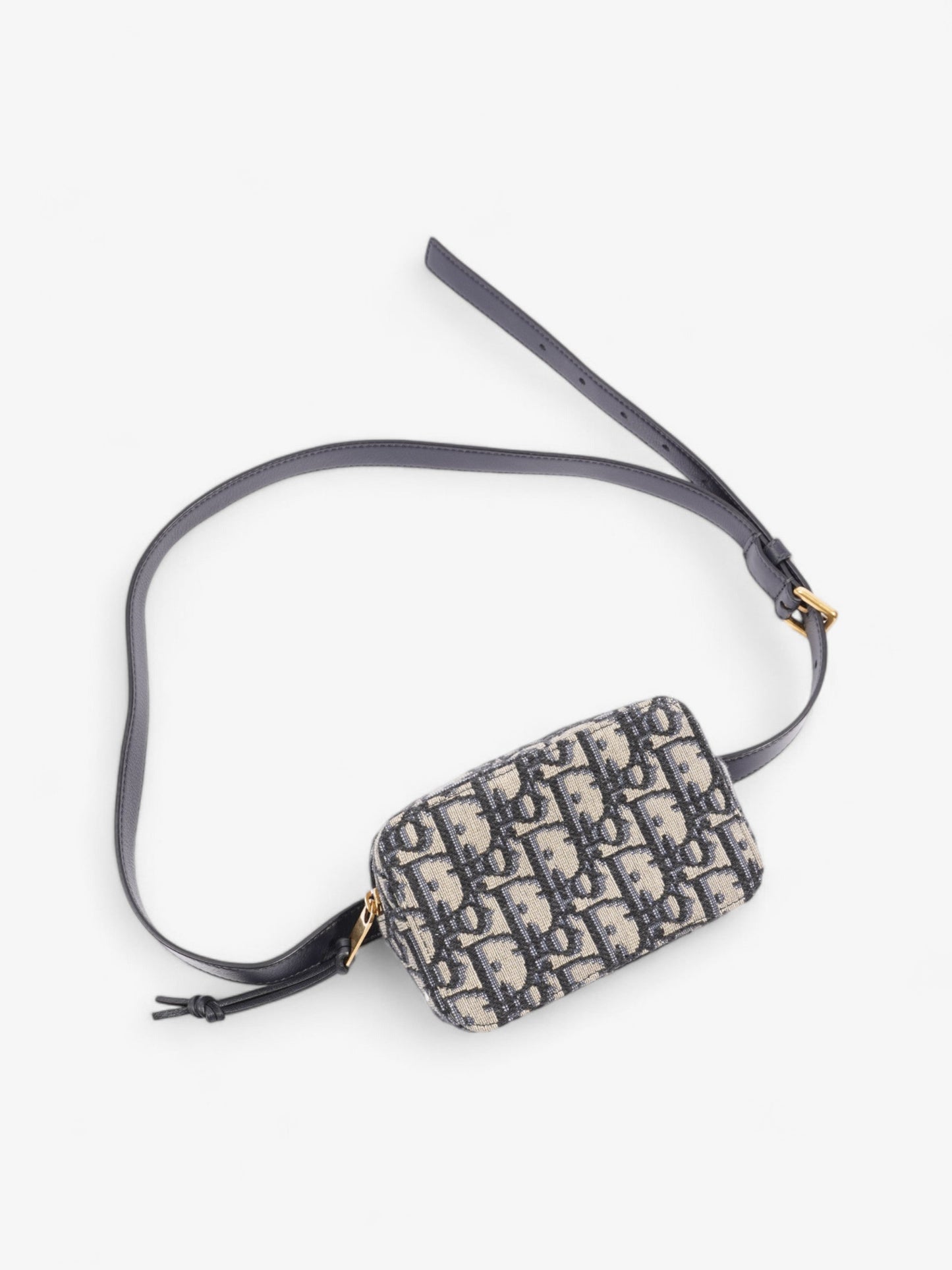 Christian Dior Oblique Belt Bag Blue Oblique Fabric