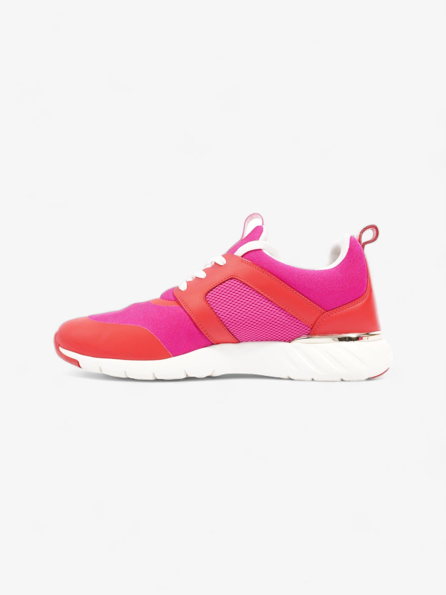 Louis Vuitton After Game Sneakers Pink / Red Neoprene EU 38 UK 5