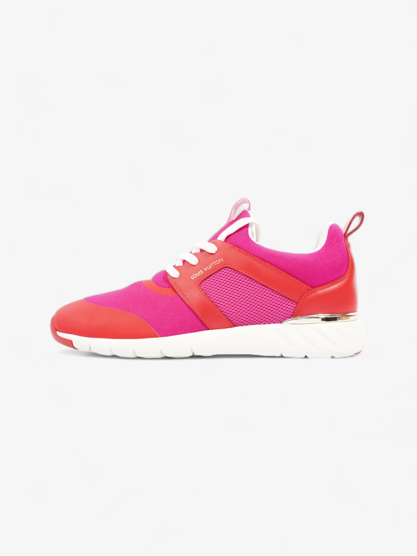 Louis Vuitton After Game Sneakers Pink / Red Neoprene EU 38 UK 5