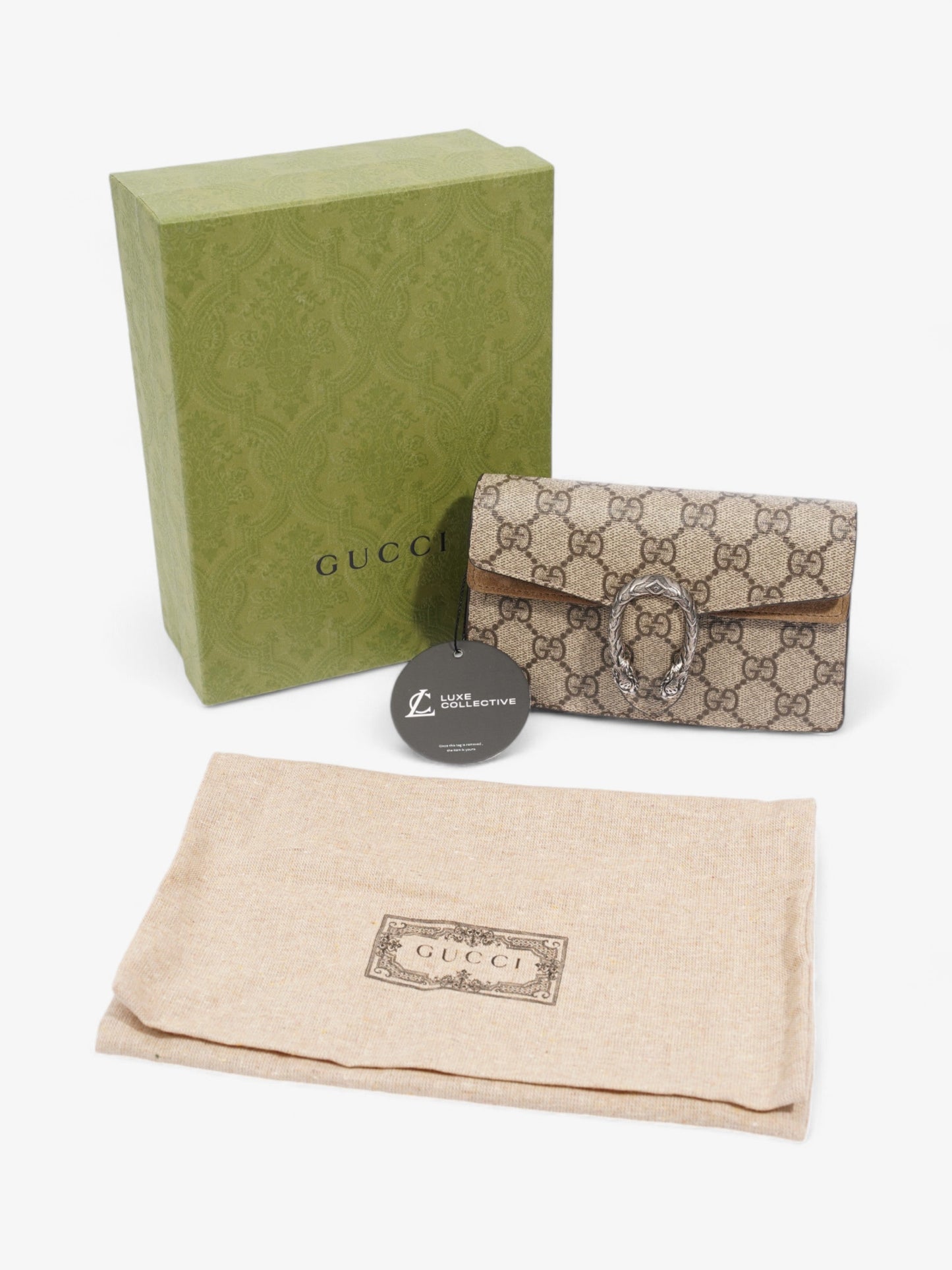 Gucci Dionysus GG Supreme Coated Canvas Super Mini