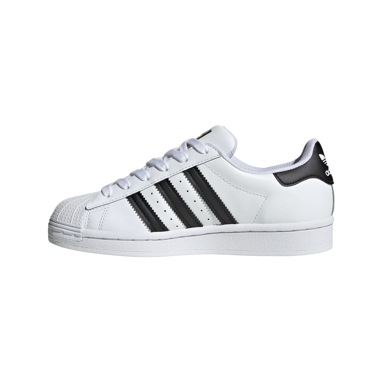 Big Kids' Adidas Superstar J "Cloud White Core Black"