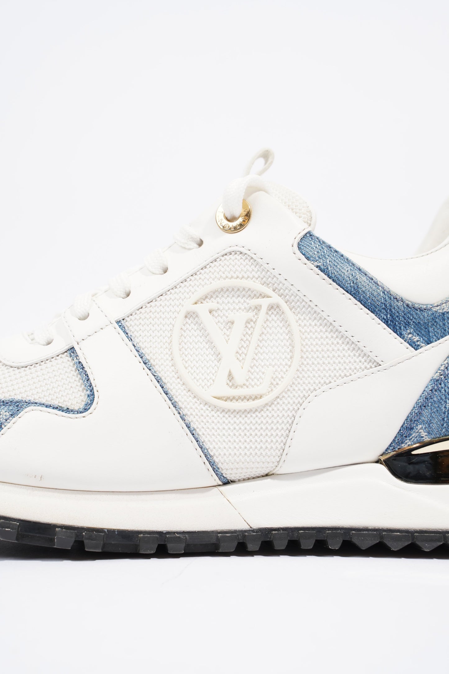 Louis Vuitton Run Away White / Blue Denim EU 35.5 UK 2.5