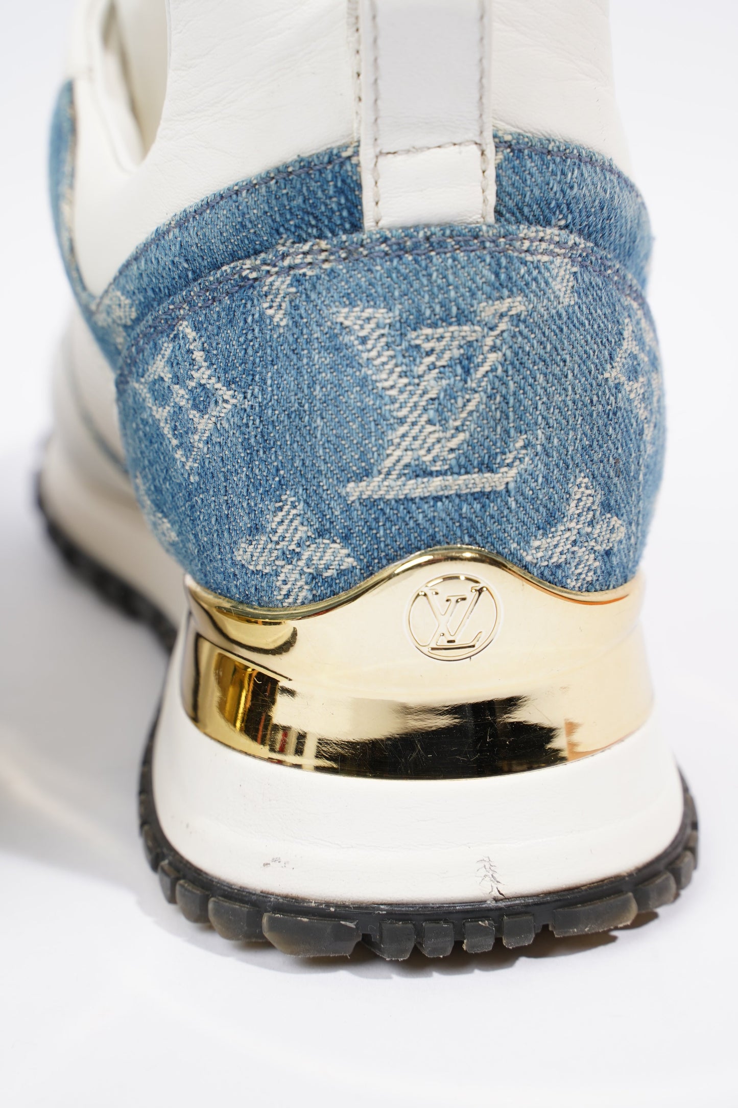 Louis Vuitton Run Away White / Blue Denim EU 35.5 UK 2.5