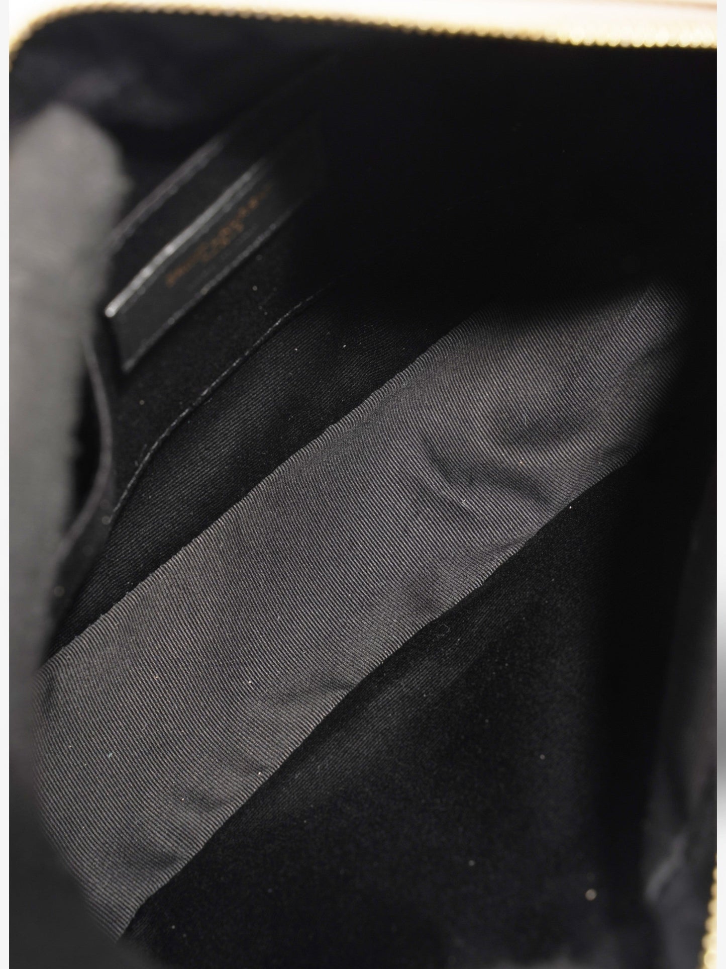 Saint Laurent Lou Camera Beige Leather