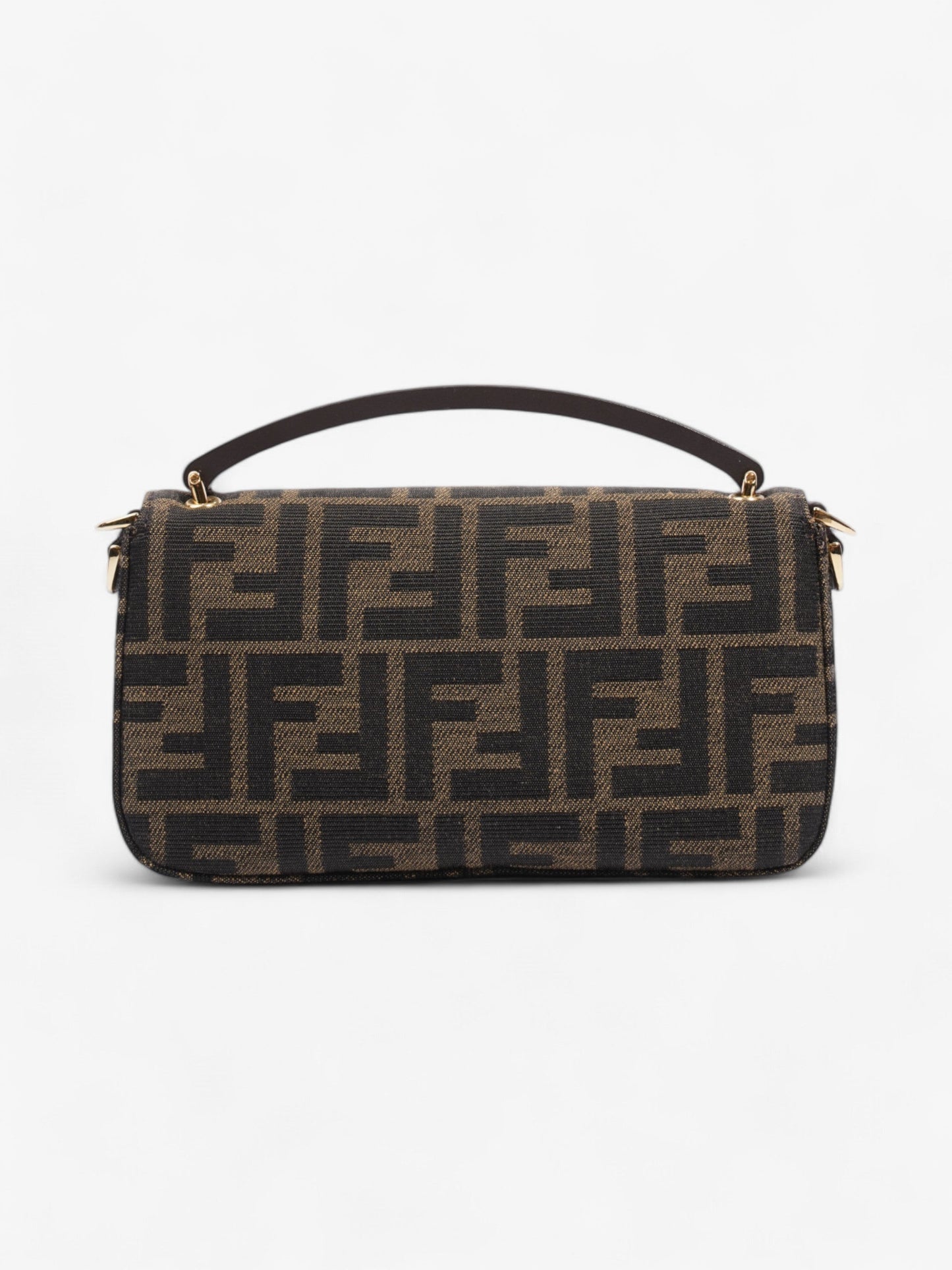 Fendi Baguette Zucca / Brown Fabric Mini