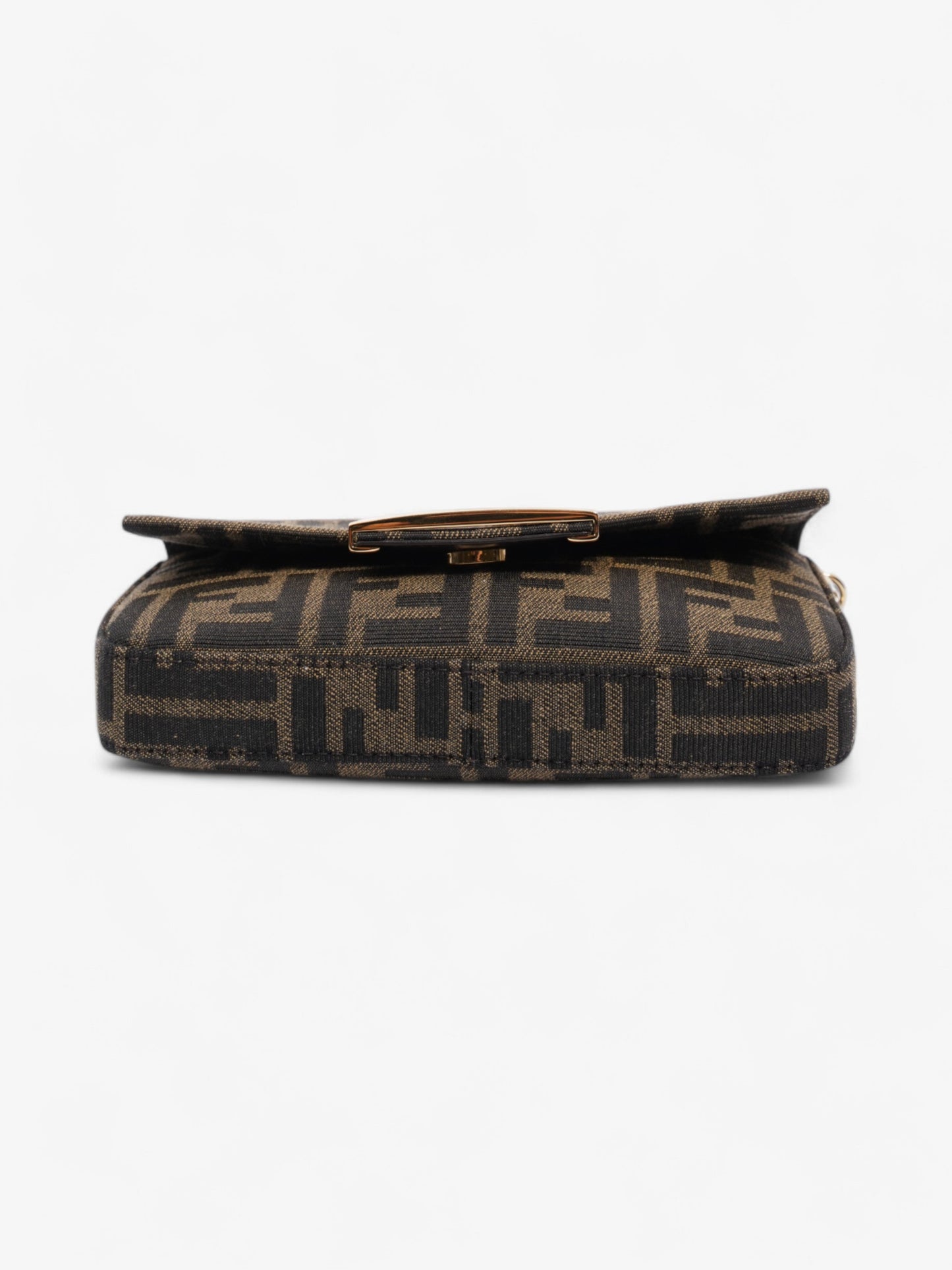 Fendi Baguette Zucca / Brown Fabric Mini