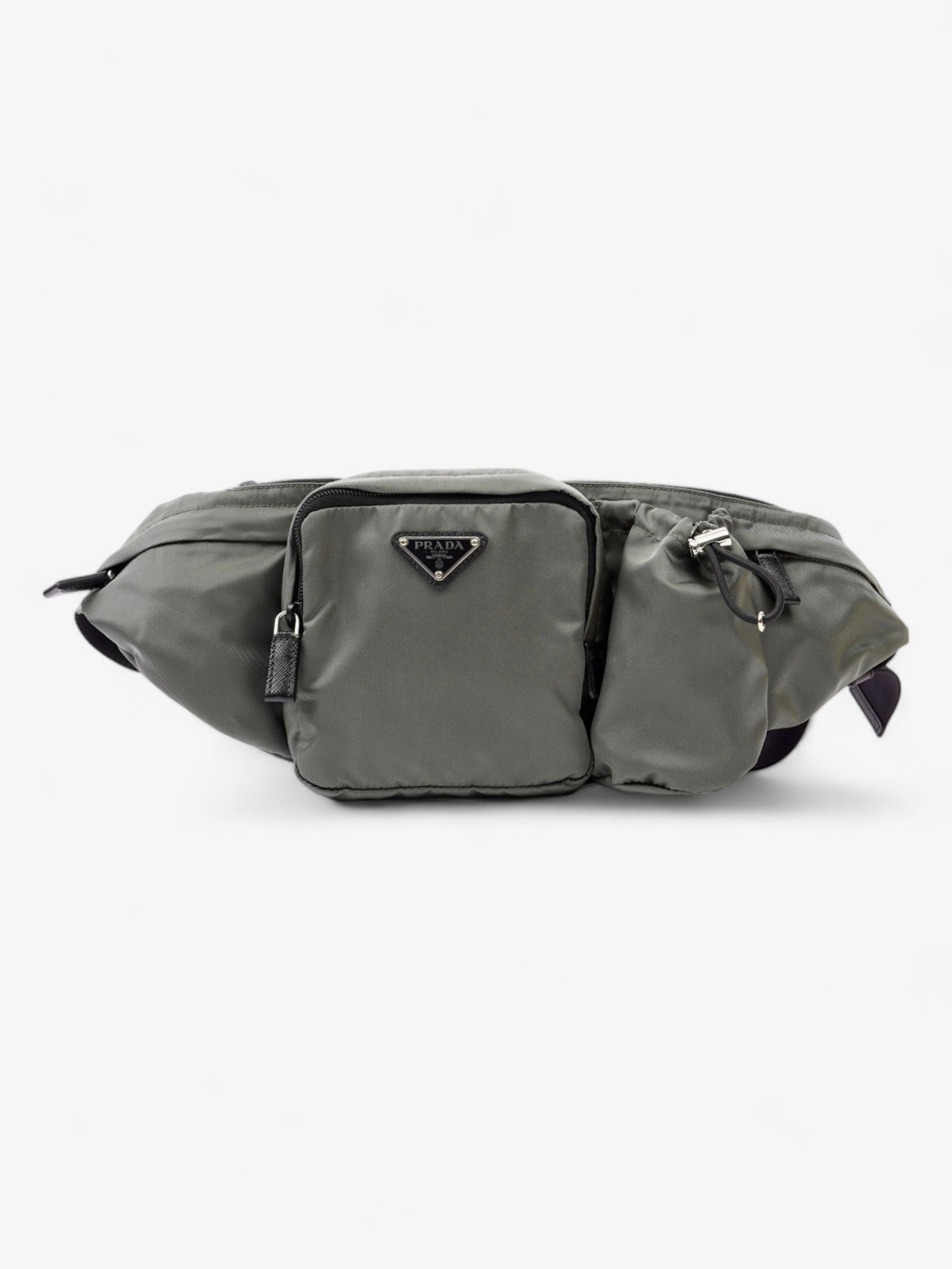 Prada Belt Bag Green / Black Re Nylon