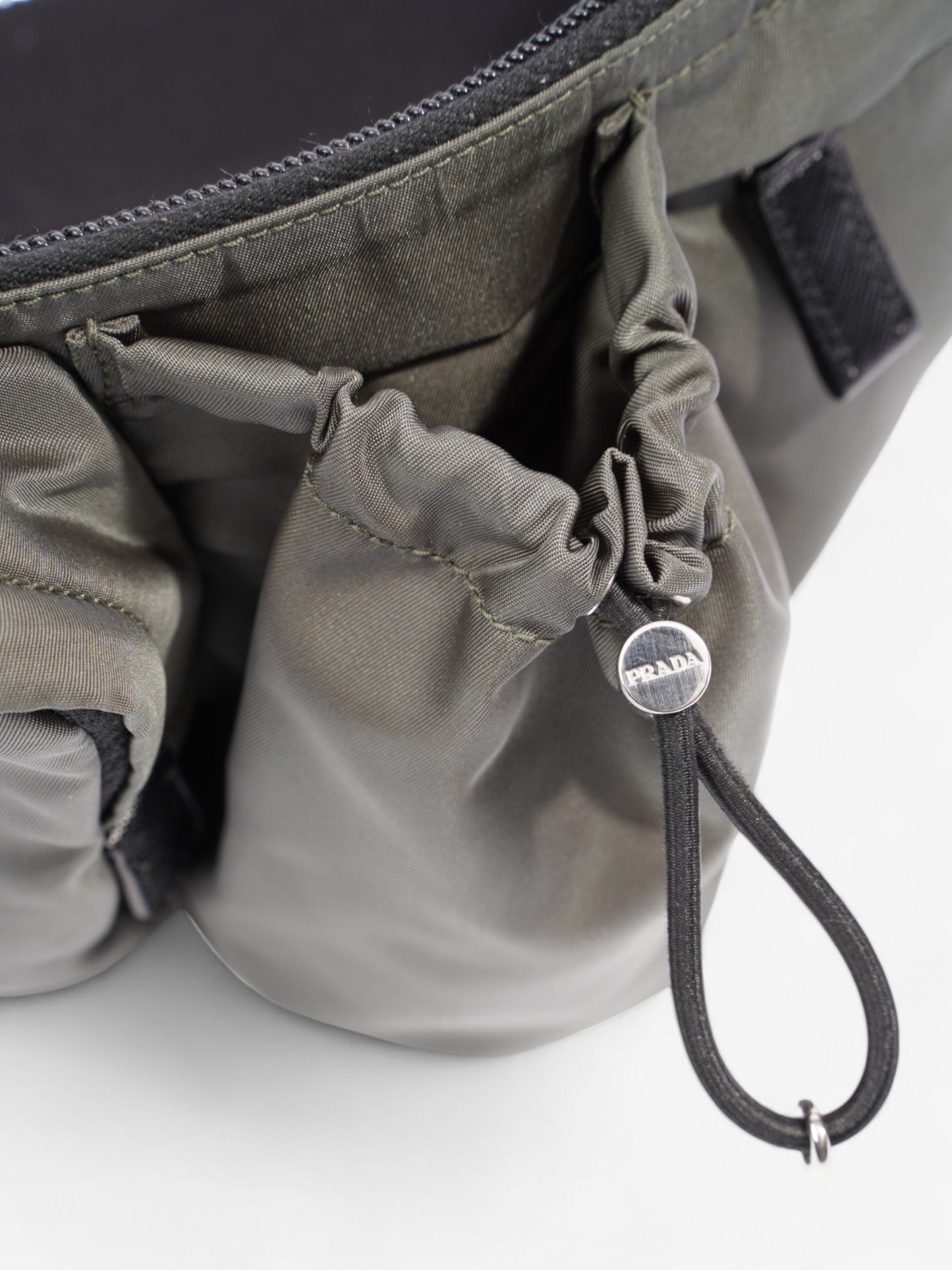 Prada Belt Bag Green / Black Re Nylon
