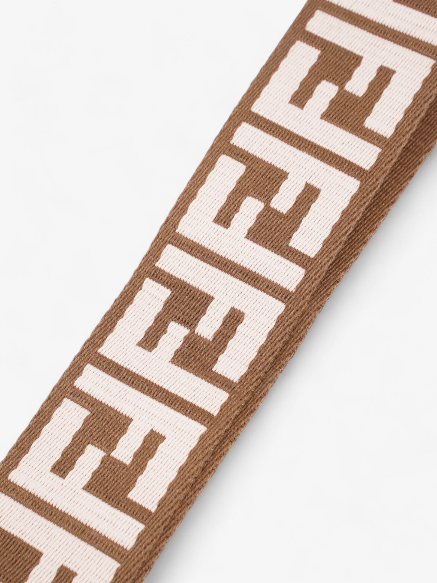 Fendi Strap You Brown / Light Pink / Gold Canvas
