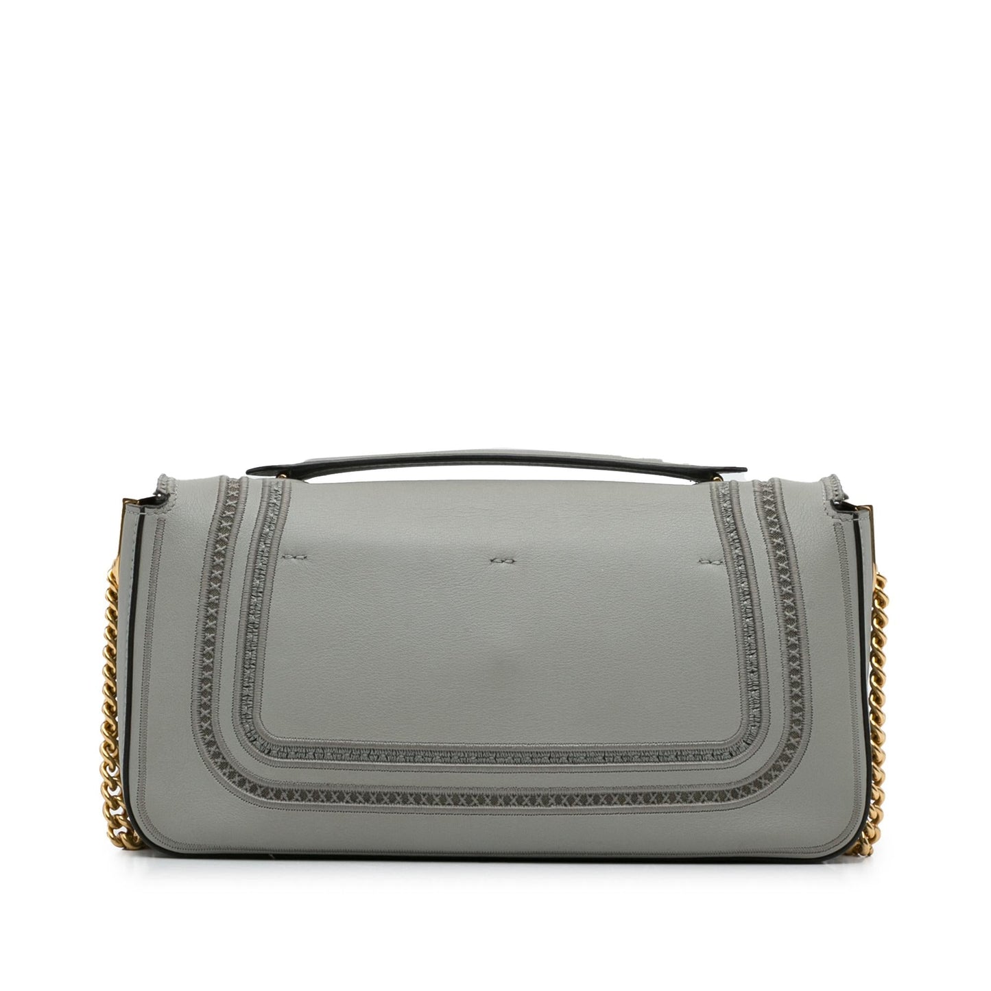 Fendi Embroidered Lace Baguette Chain (SHG-zdSYoP)