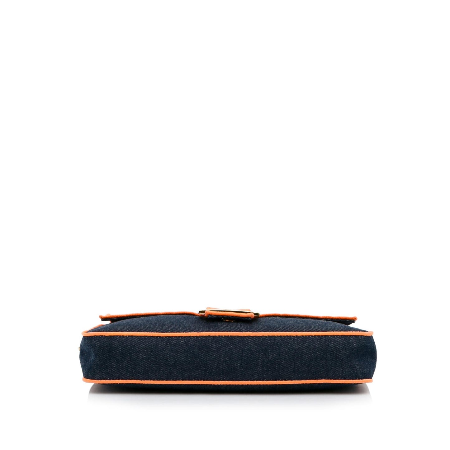 Fendi Large Denim Baguette Bag (SHG-zrIjdA)