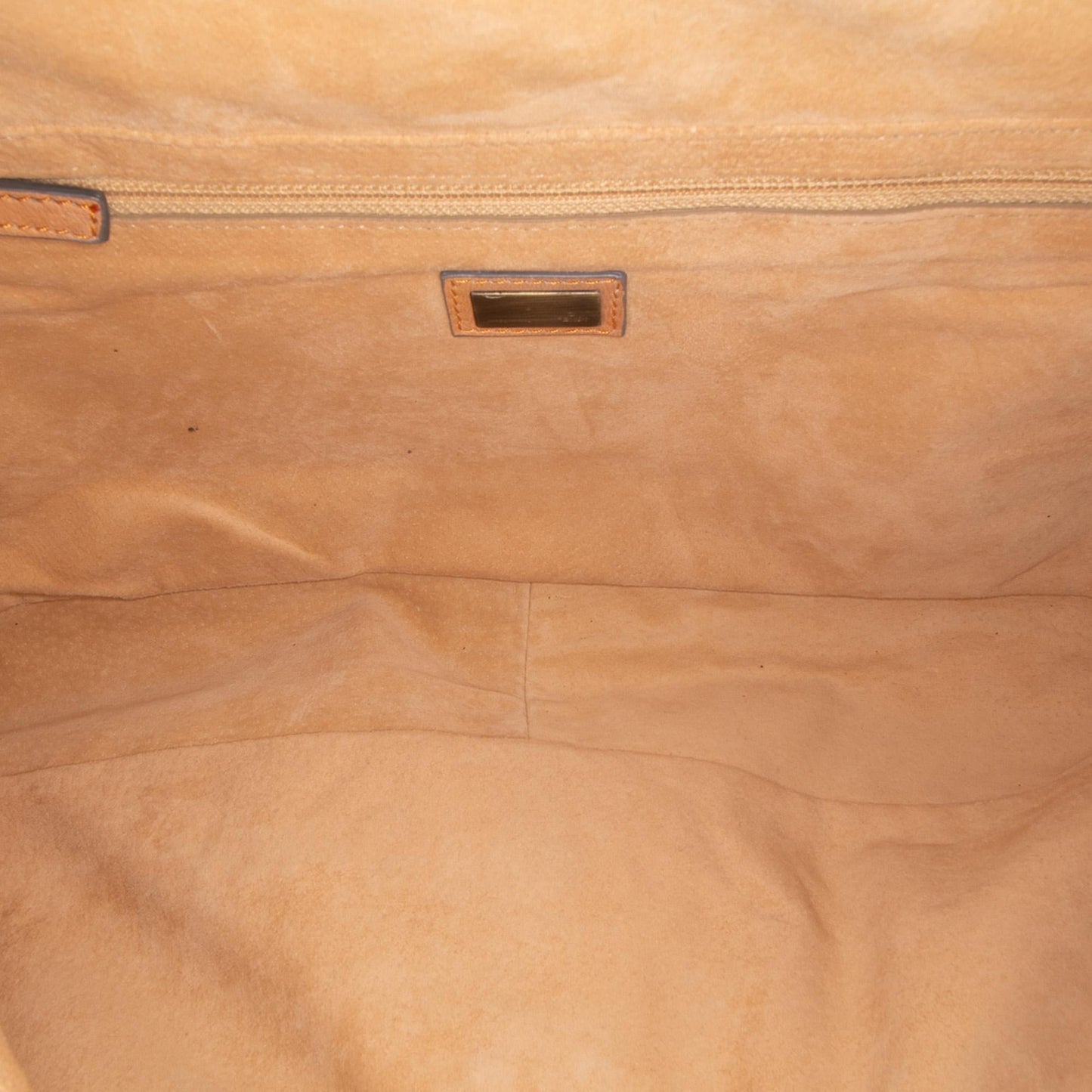 Fendi Large Multicolor Leather Whipstitch Baguette Crossbody