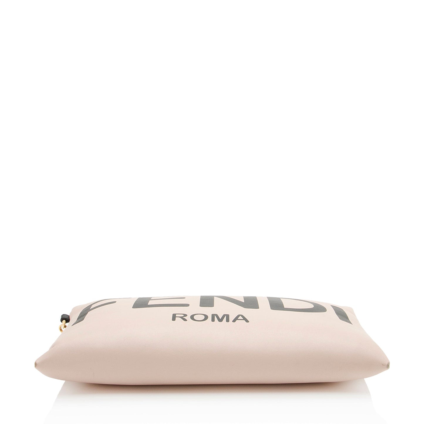 Fendi Leather Logo Pouch