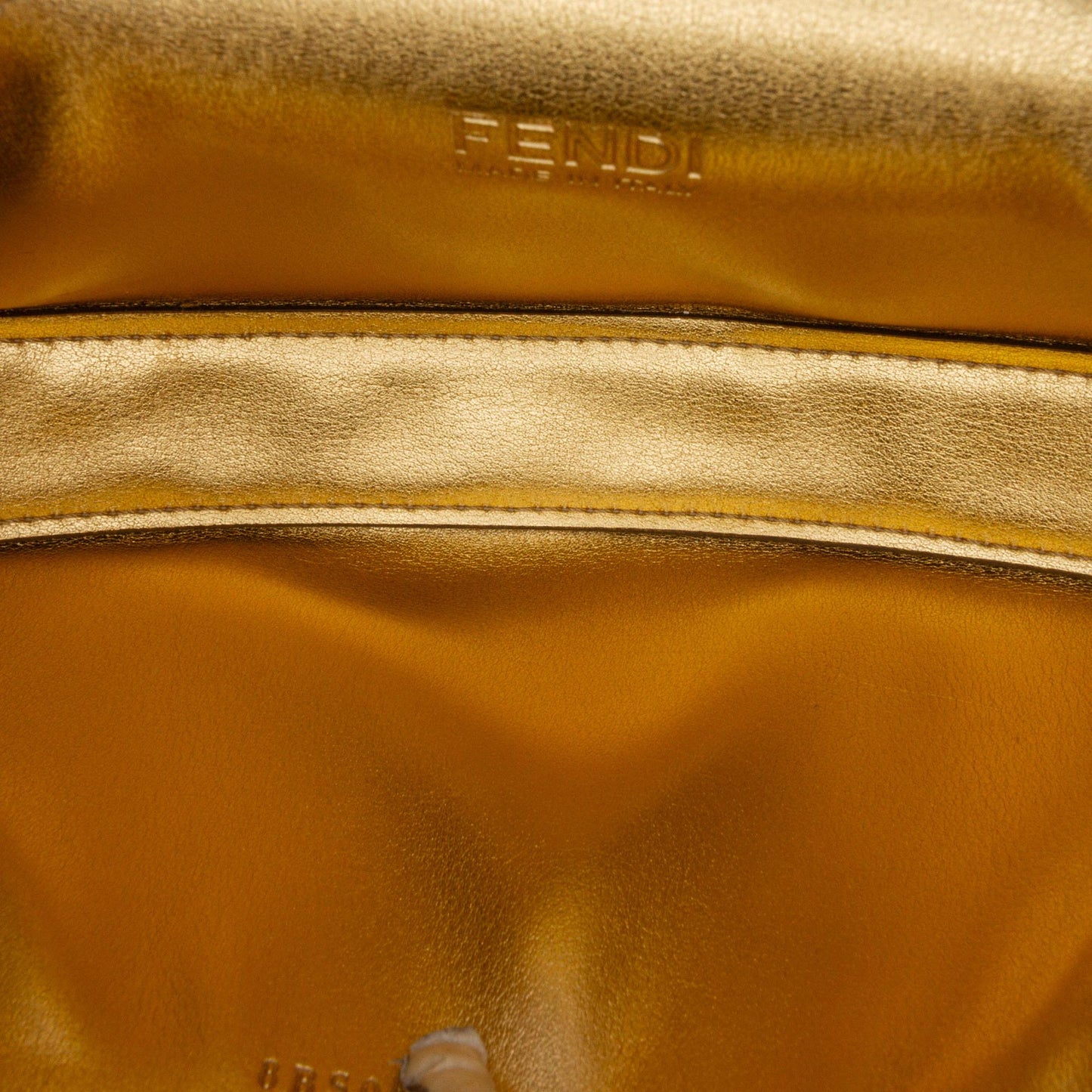 Fendi Mini Leather Cookie Hobo