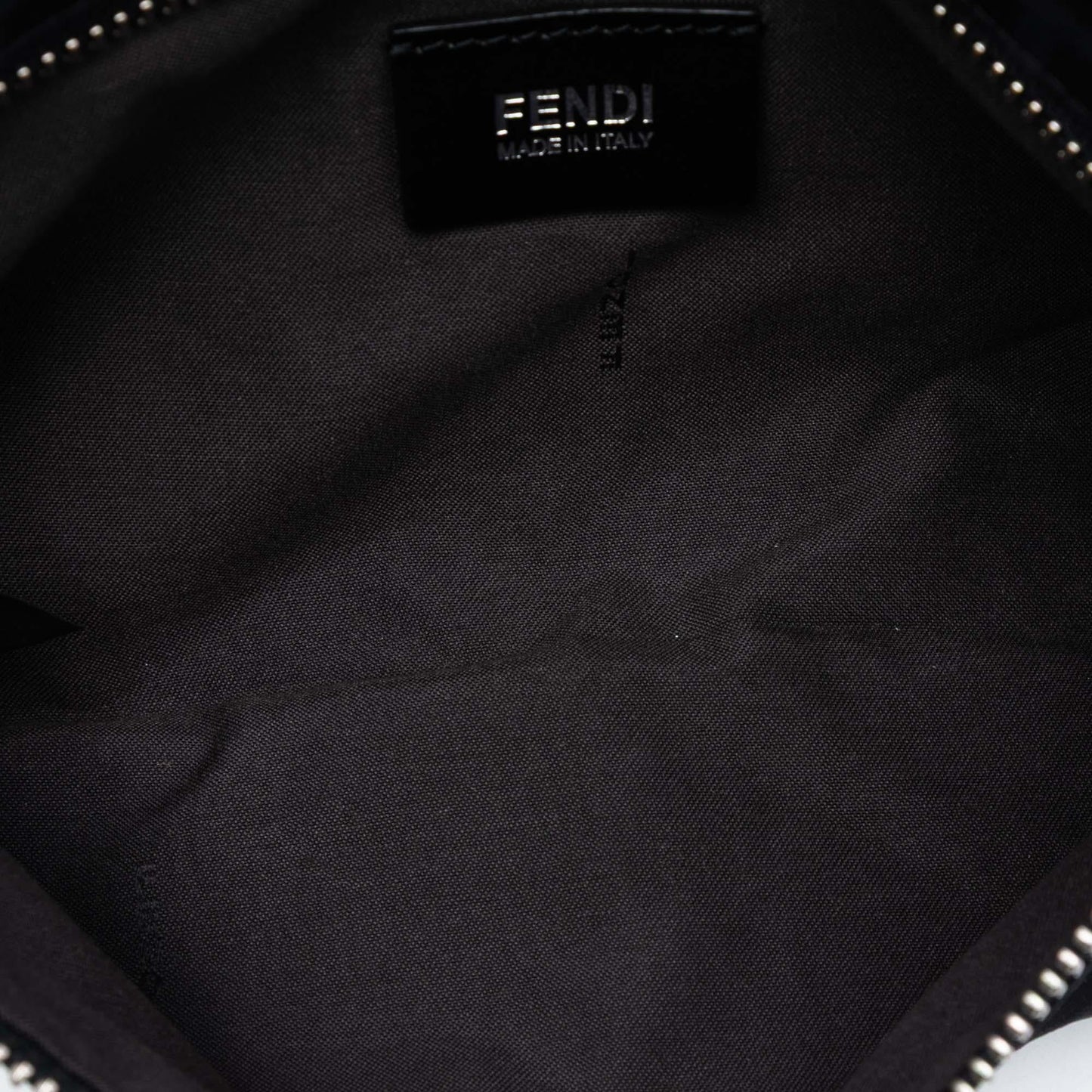 Fendi Zucca Canvas Double Pocket Belt Bag
