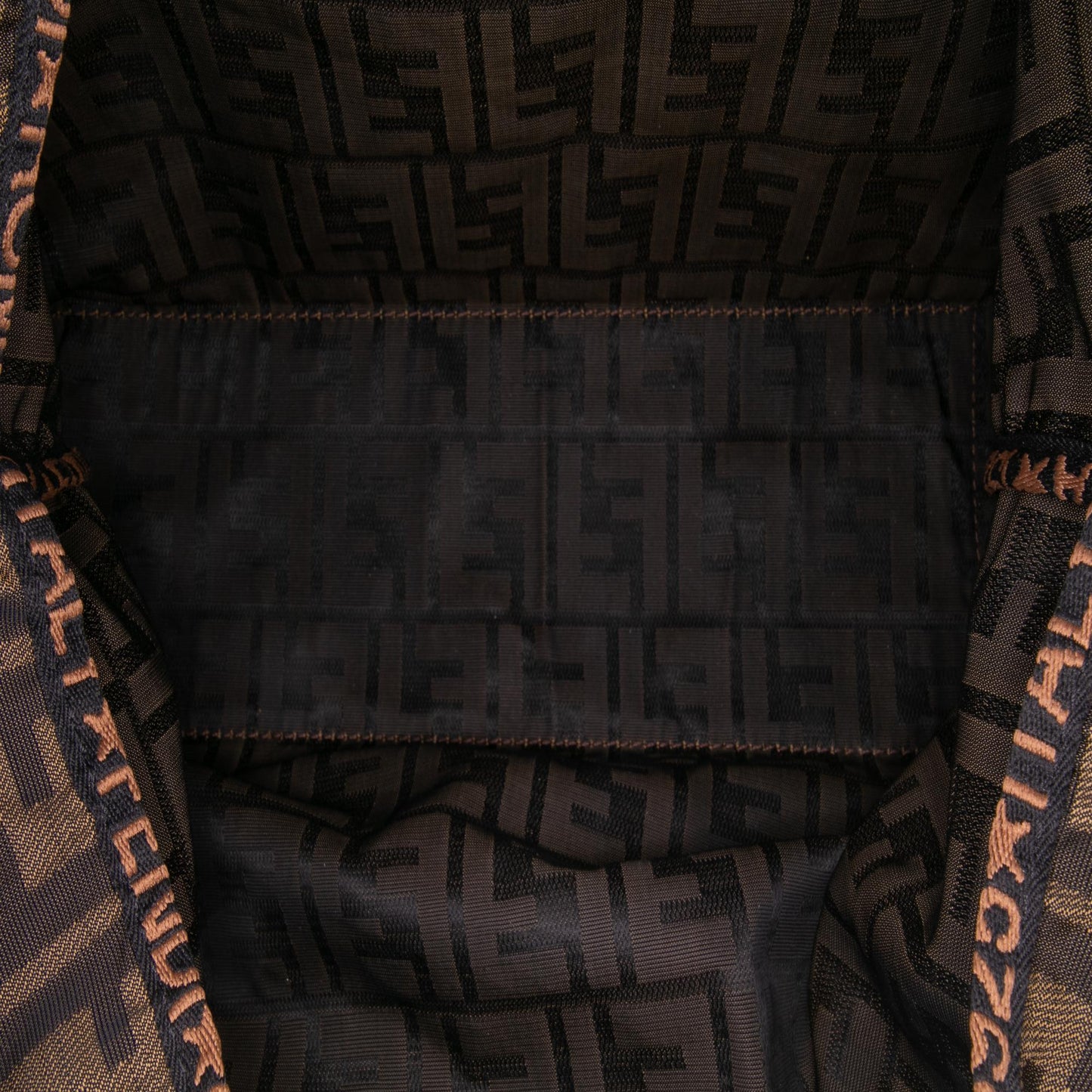 Fendi Zucca Canvas Tote