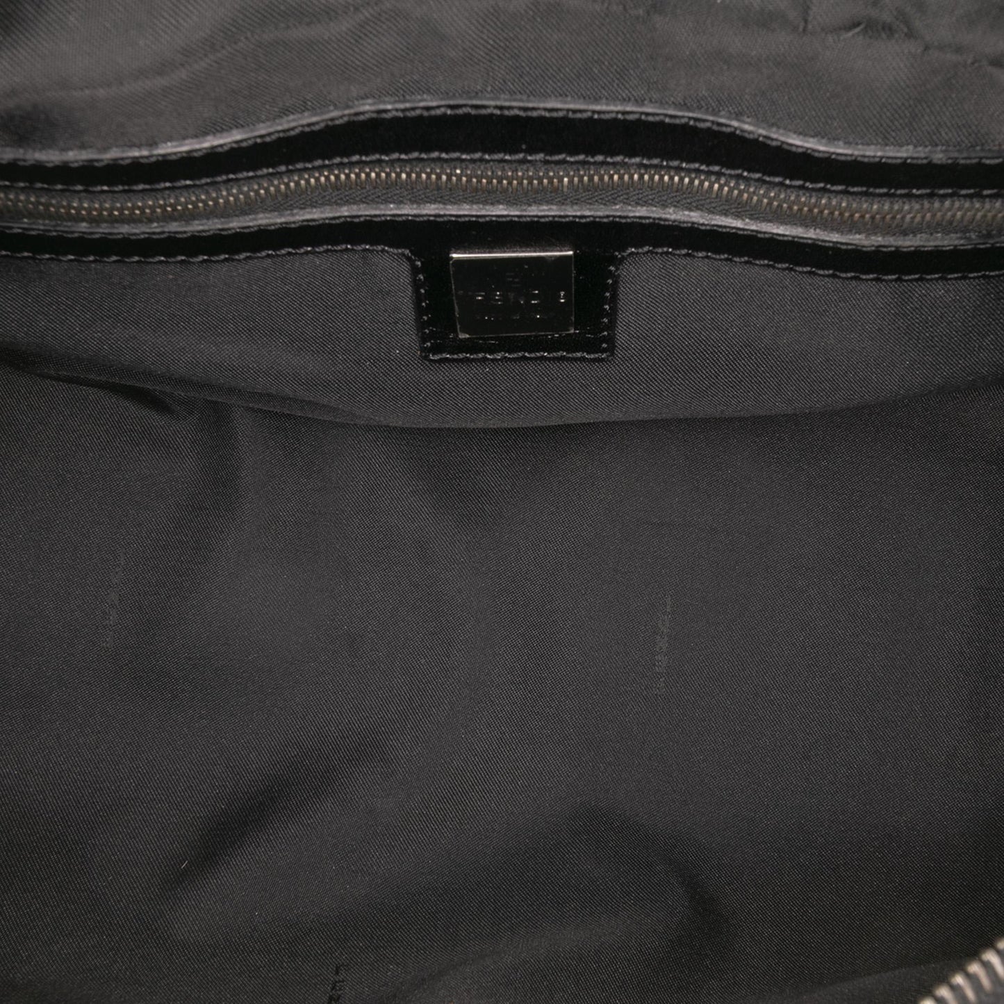Fendi Zucchino Canvas Handbag