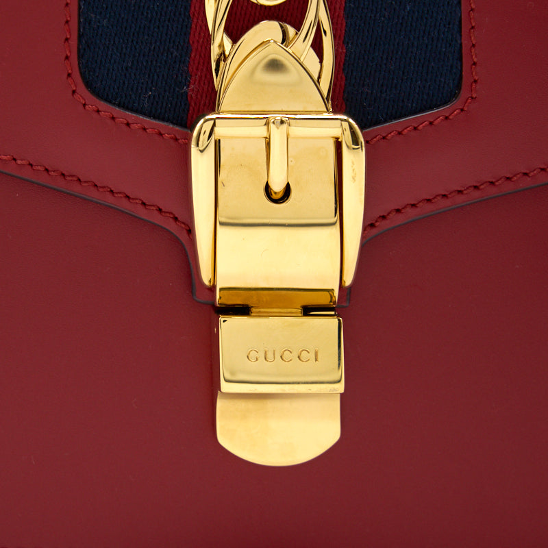 Gucci Sylvie Leather Shoulder Bag