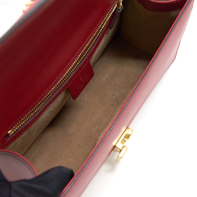Gucci Sylvie Leather Shoulder Bag