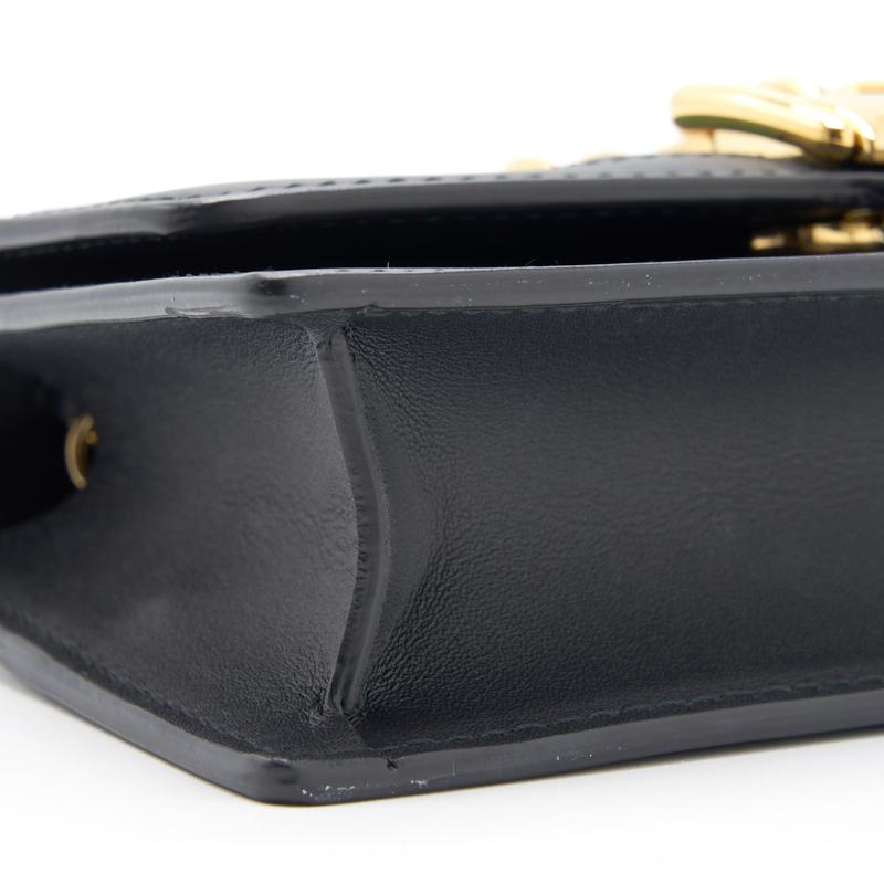 Gucci Sylvia Leather Super Mini Bag