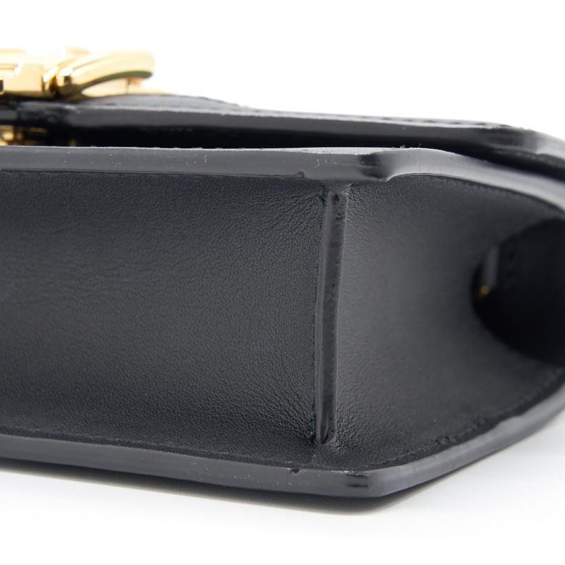 Gucci Sylvia Leather Super Mini Bag