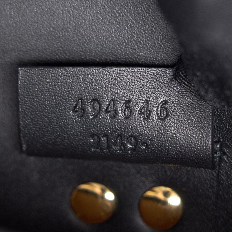 Gucci Sylvia Leather Super Mini Bag