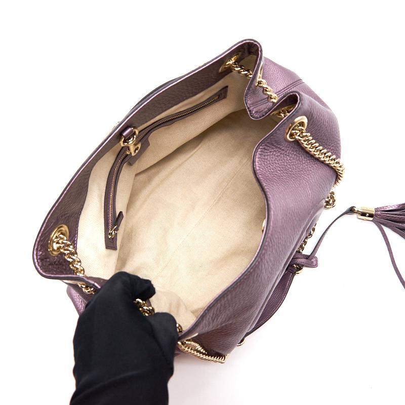 Gucci Soho Leather Shoulder Bag
