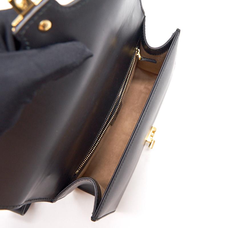 Gucci Black Sylvie Small Shoulder Bag