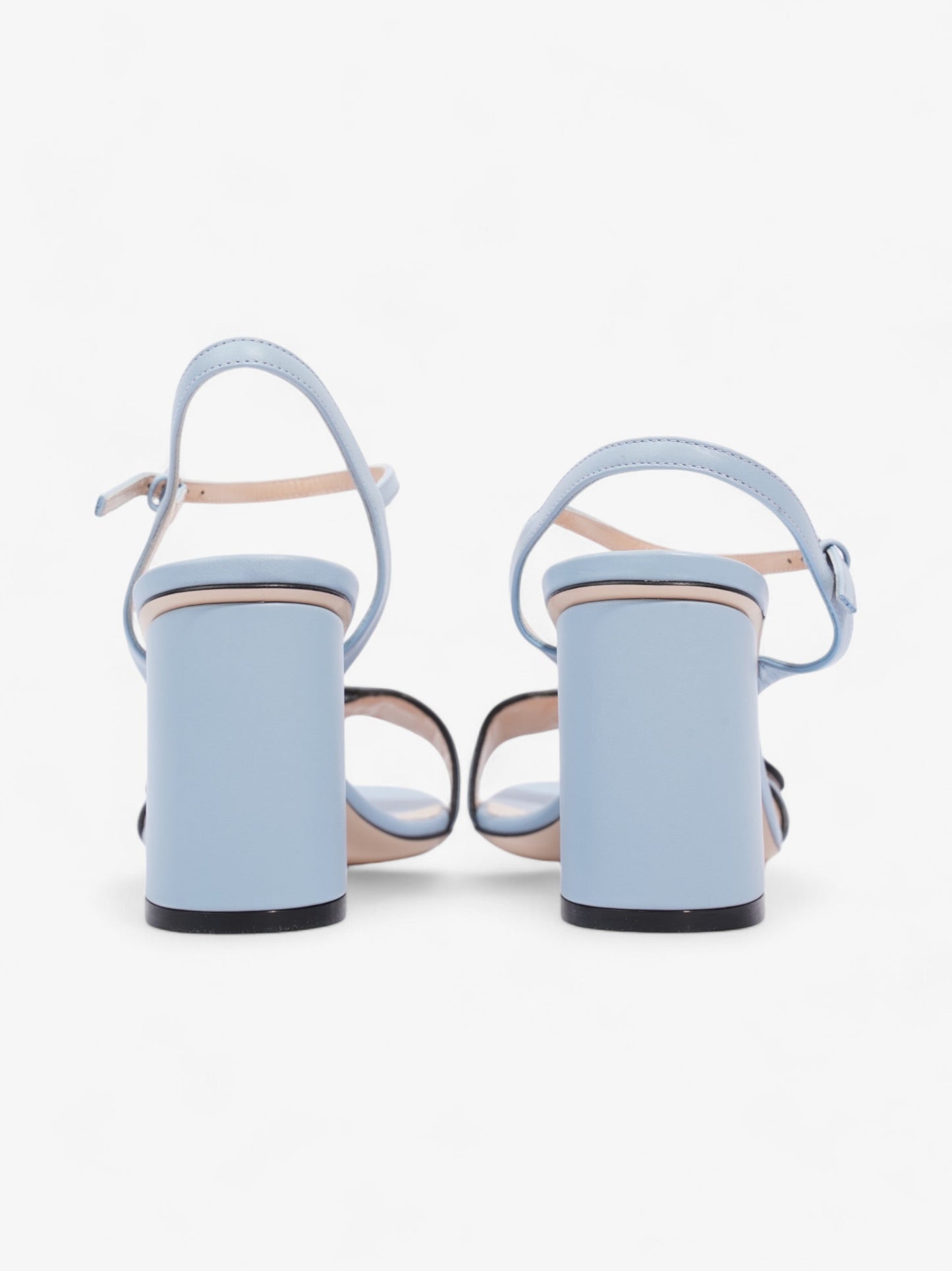 Gucci GG Marmont Sandals 70 Light blue Leather EU 38.5 UK 5.5