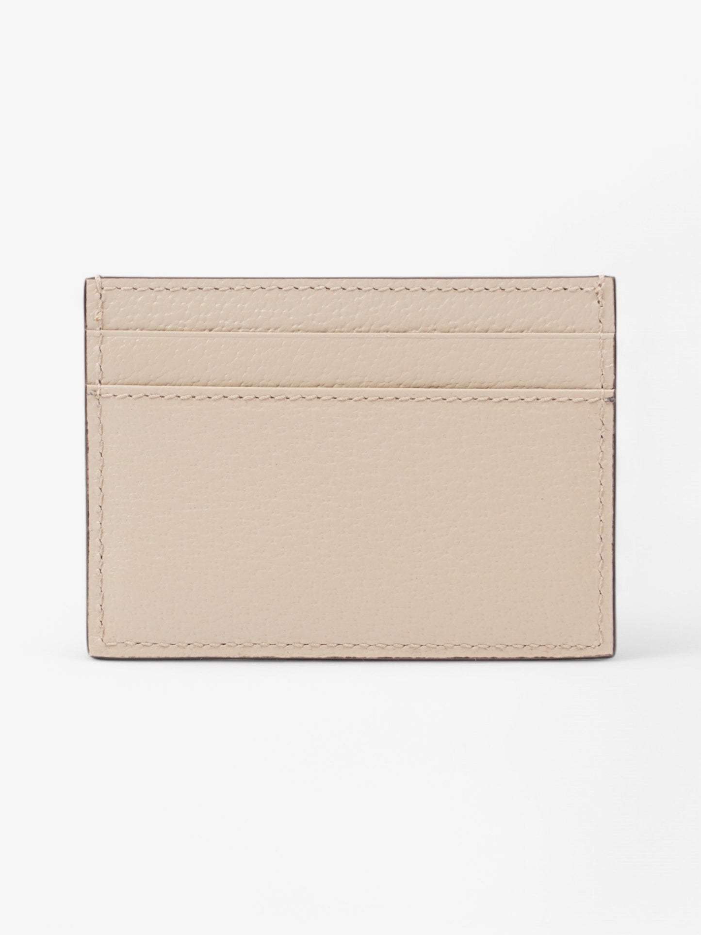 Gucci Horsebit 1955 Card Holder Beige / Gold Calfskin Leather