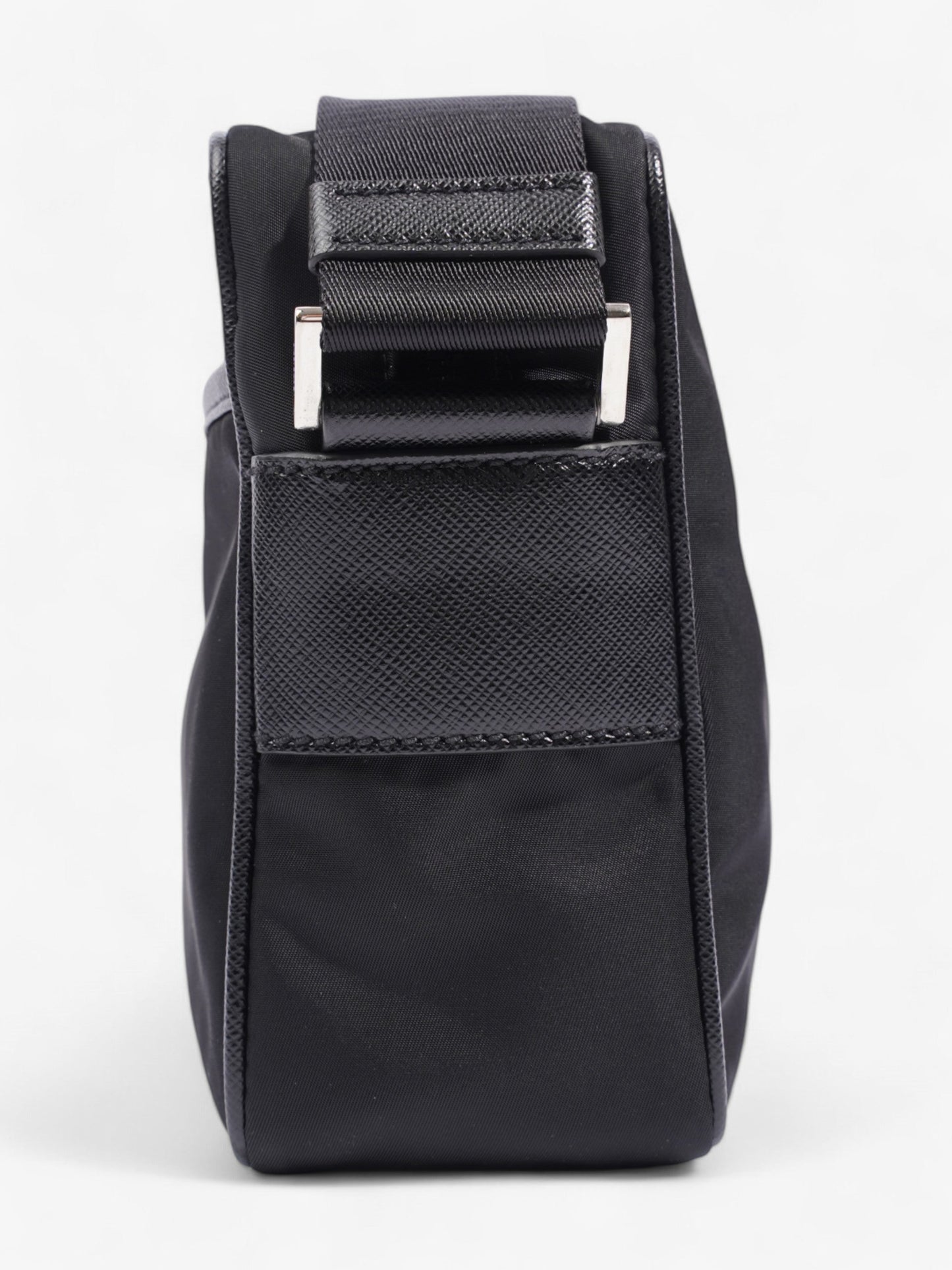 Prada Messenger Bag Black Re Nylon