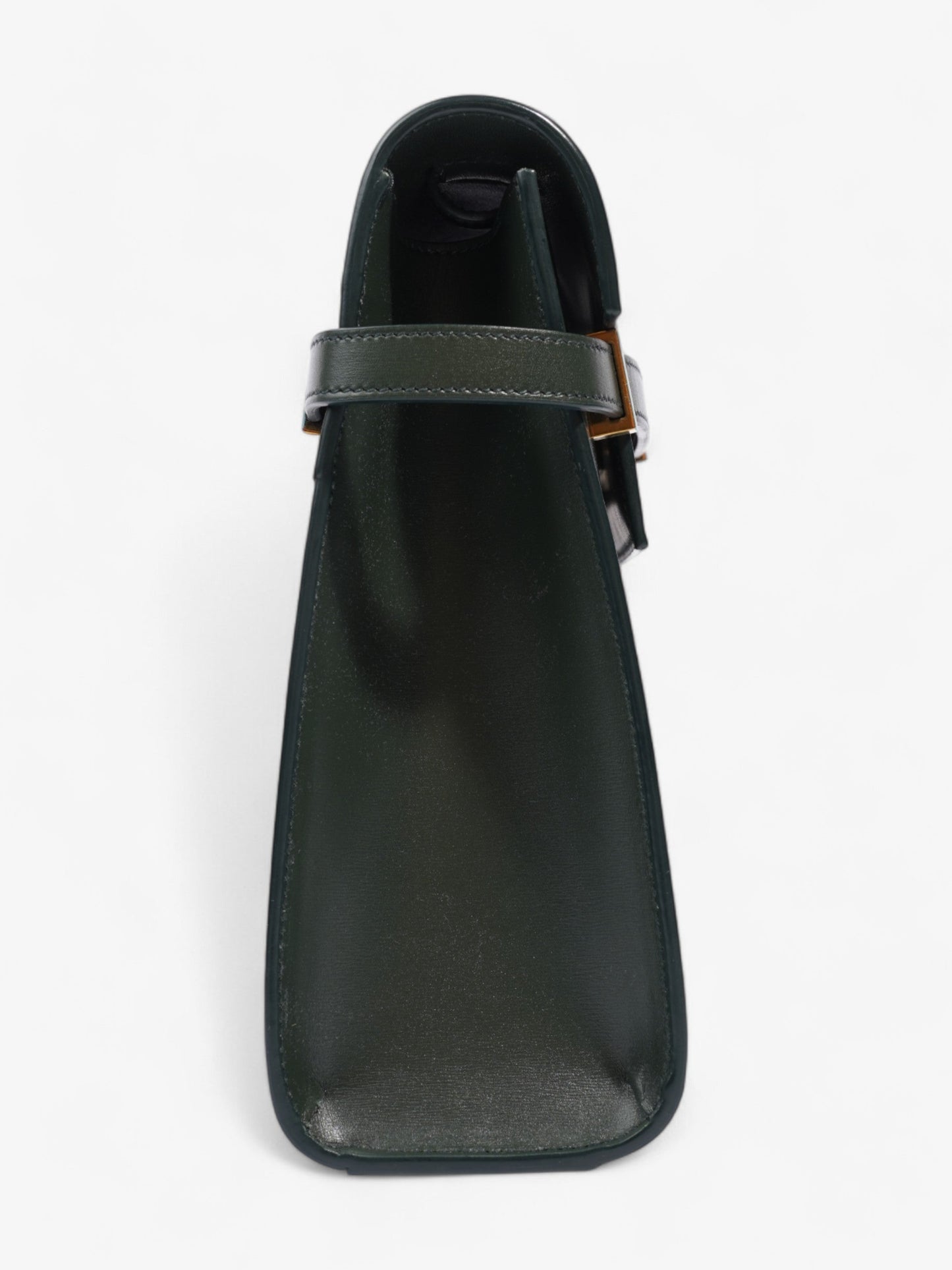 Saint Laurent Manhattan Dark Green Calfskin Leather