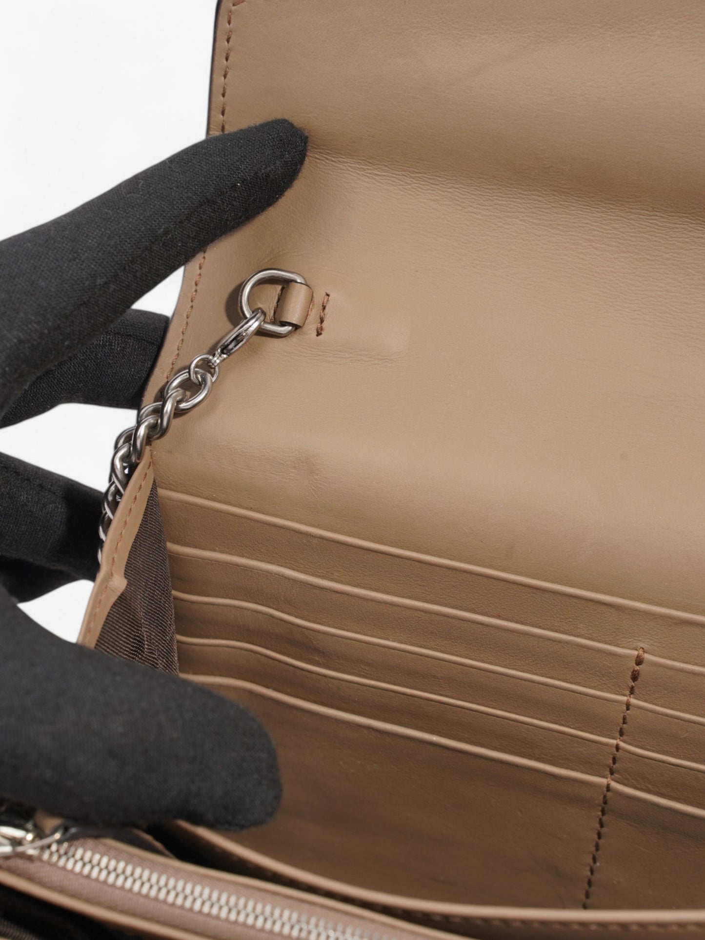 Gucci Dionysus Chain Wallet Supreme Coated Canvas