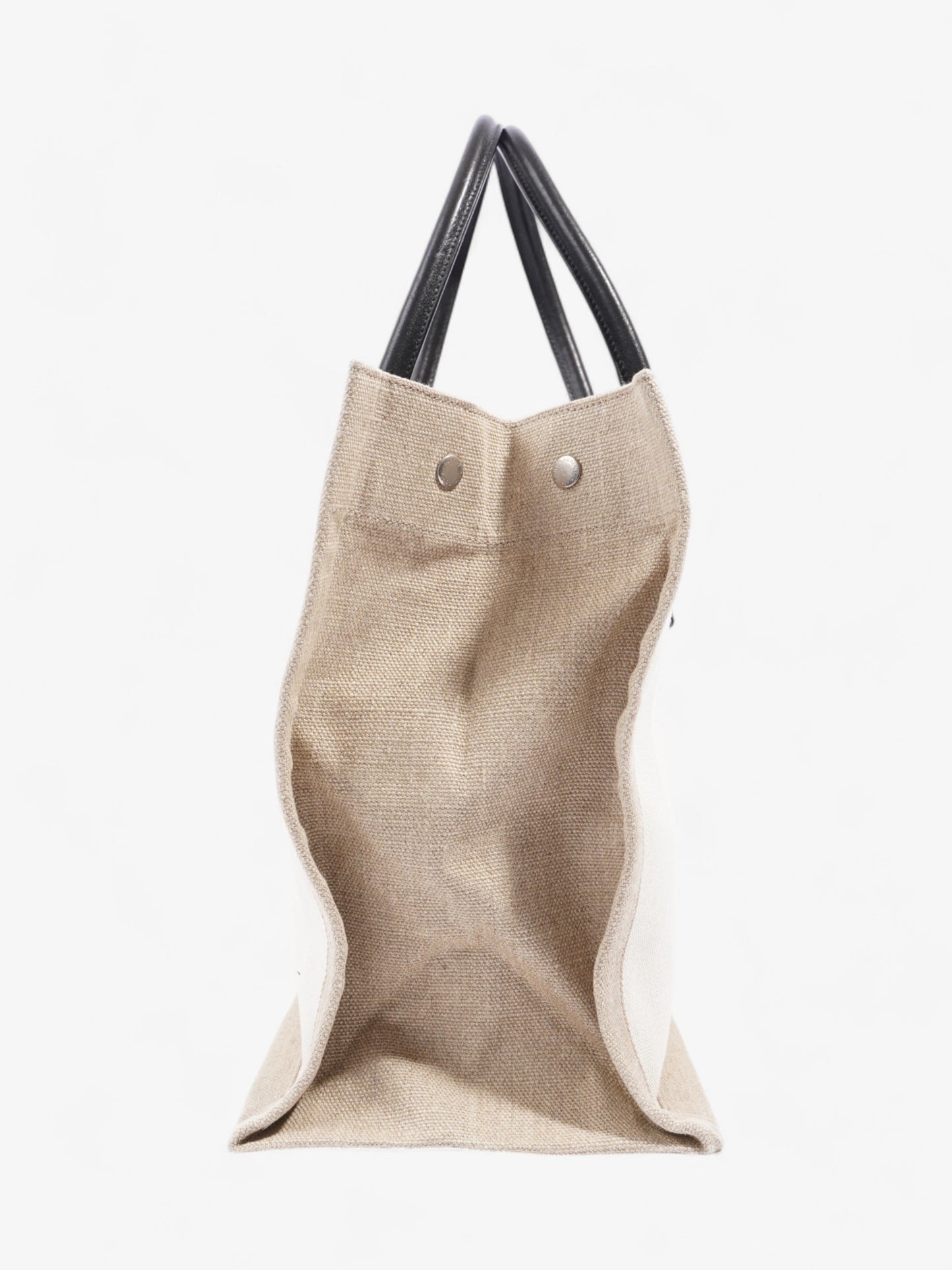 Saint Laurent Rive Gauche Beige Cotton Small