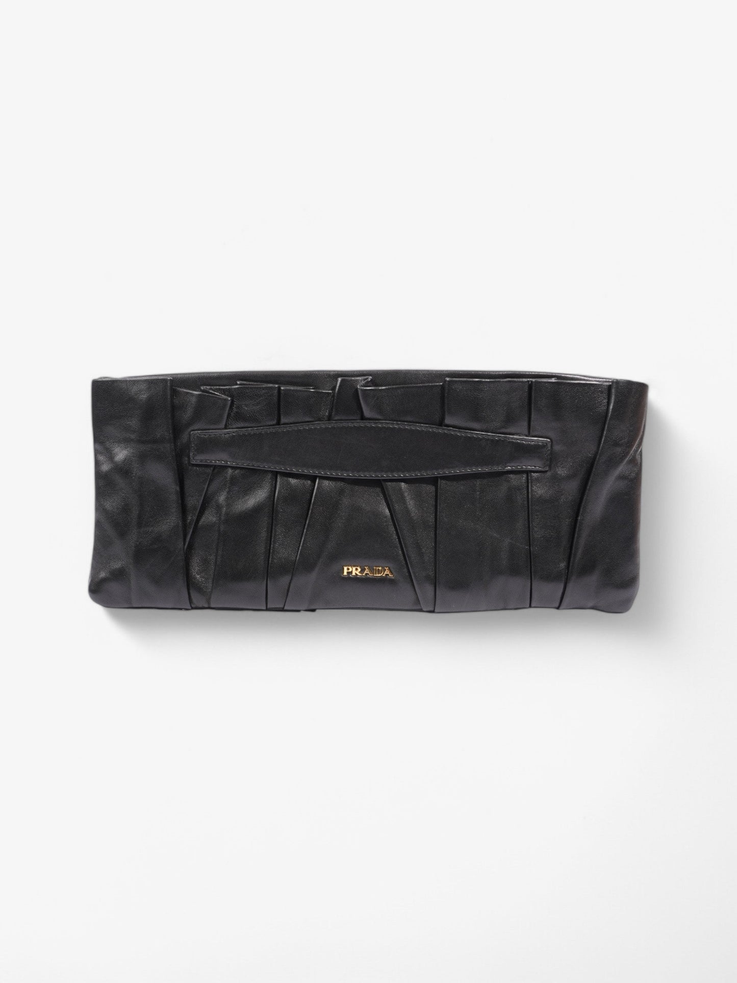 Prada Clutch Black Leather