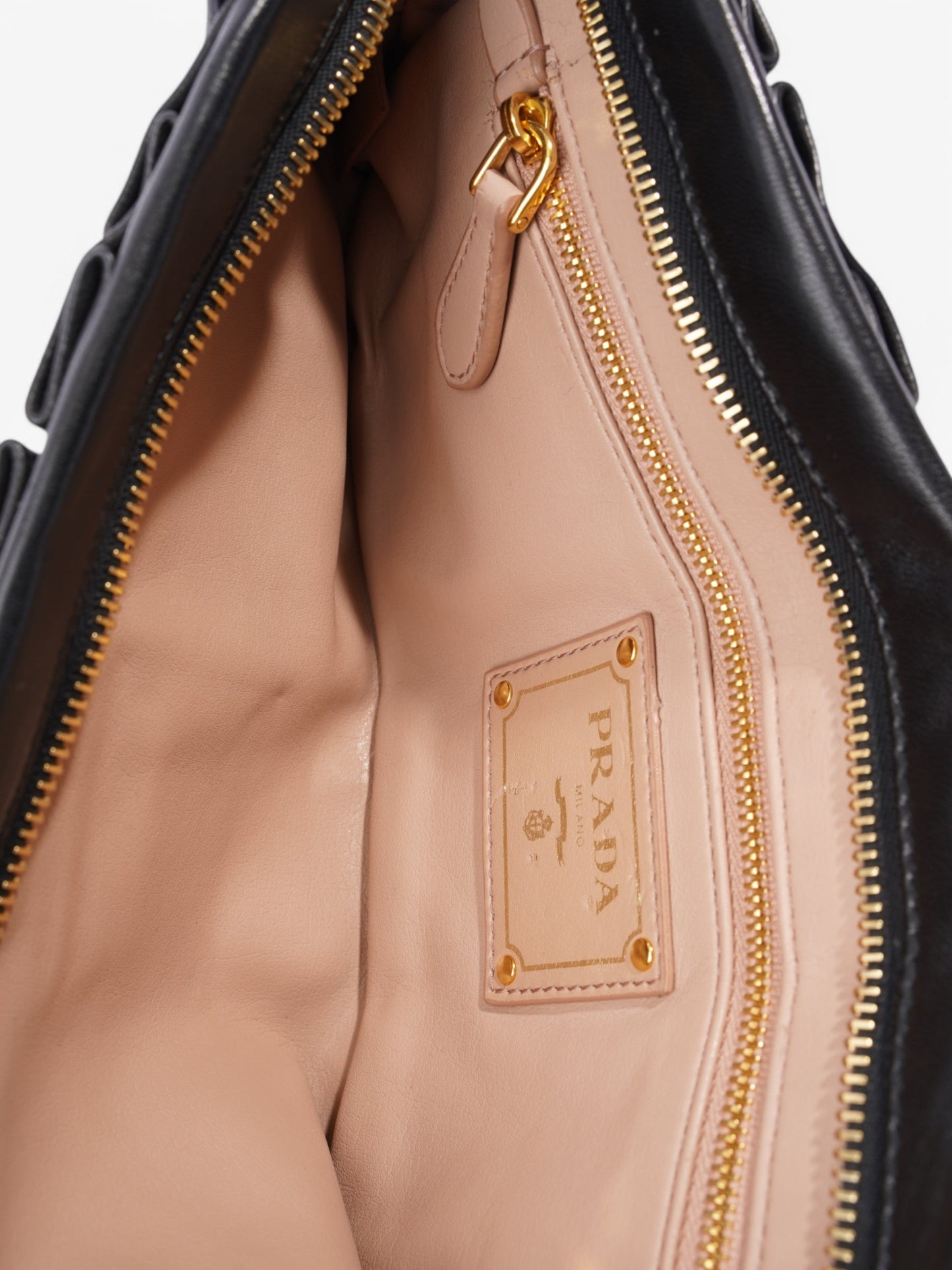 Prada Clutch Black Leather