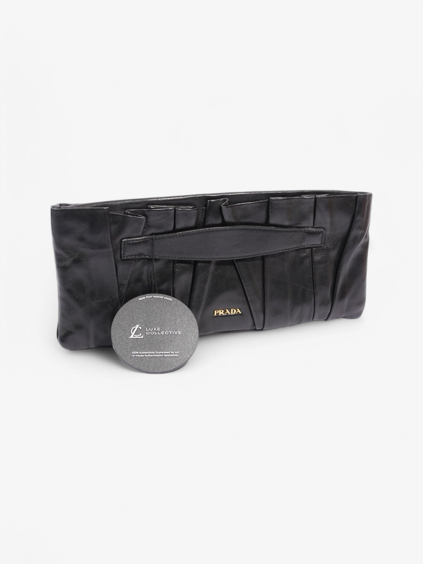 Prada Clutch Black Leather