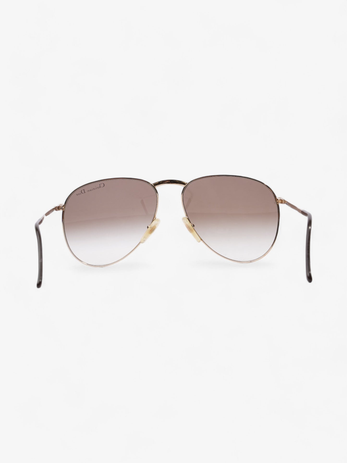 Christian Dior Monsieur Sunglasses Gold / Burgundy Acetate 135mm