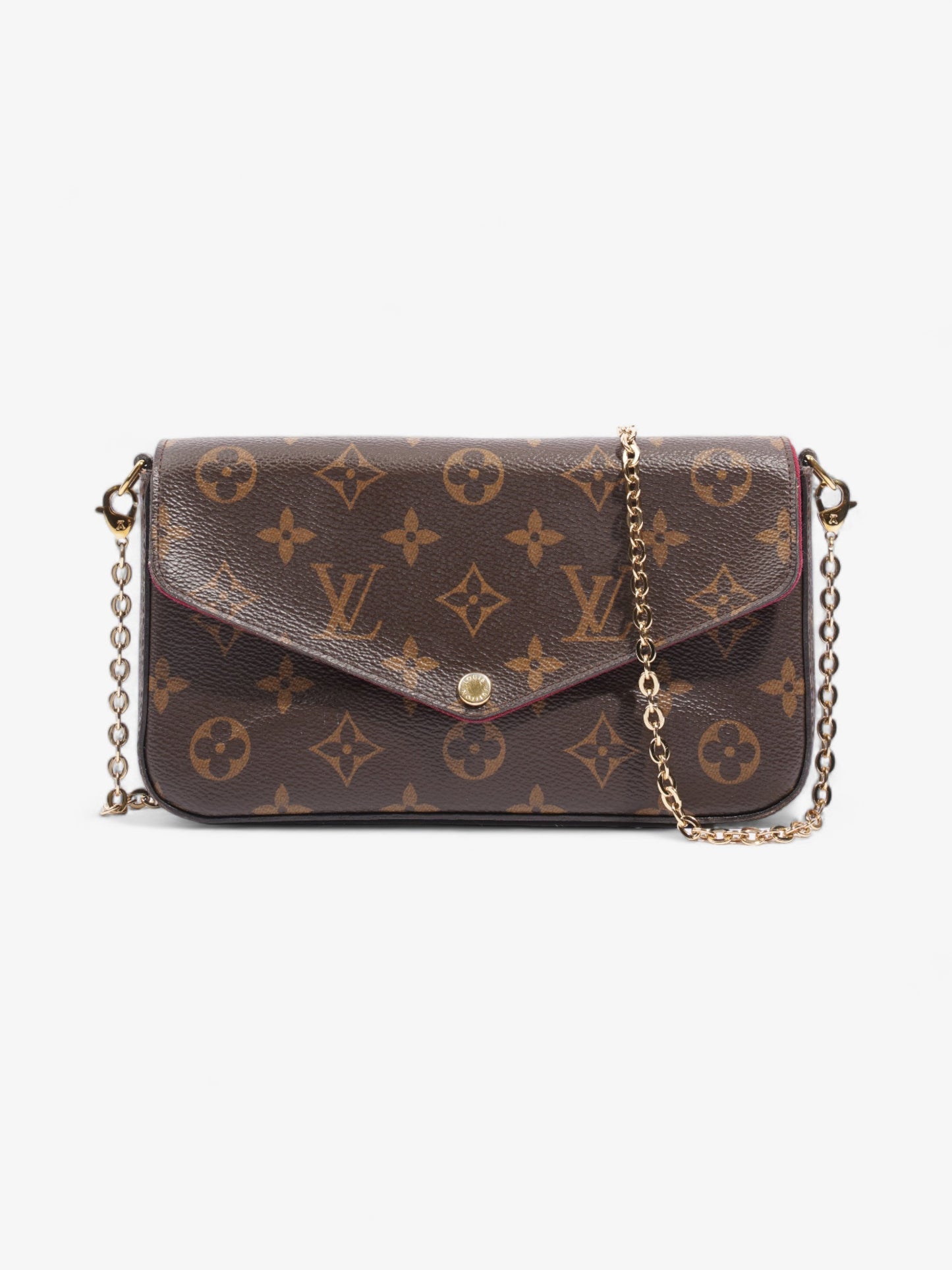 Louis Vuitton Félicie Pochette Monogram Coated Canvas