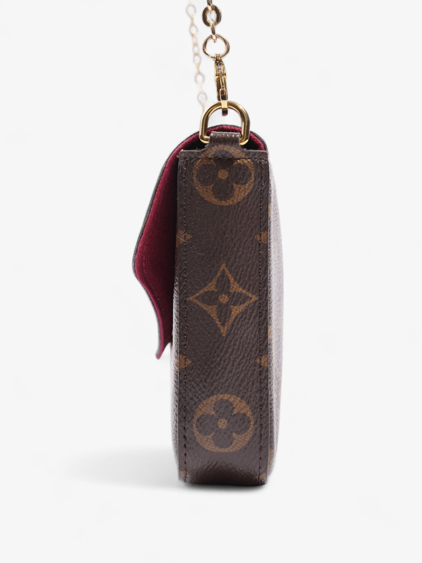 Louis Vuitton Félicie Pochette Monogram Coated Canvas