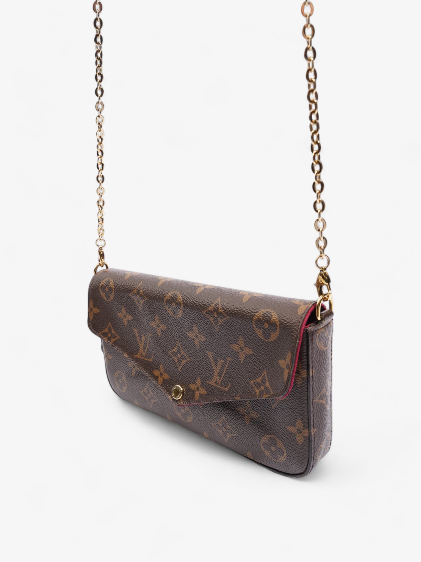 Louis Vuitton Félicie Pochette Monogram Coated Canvas