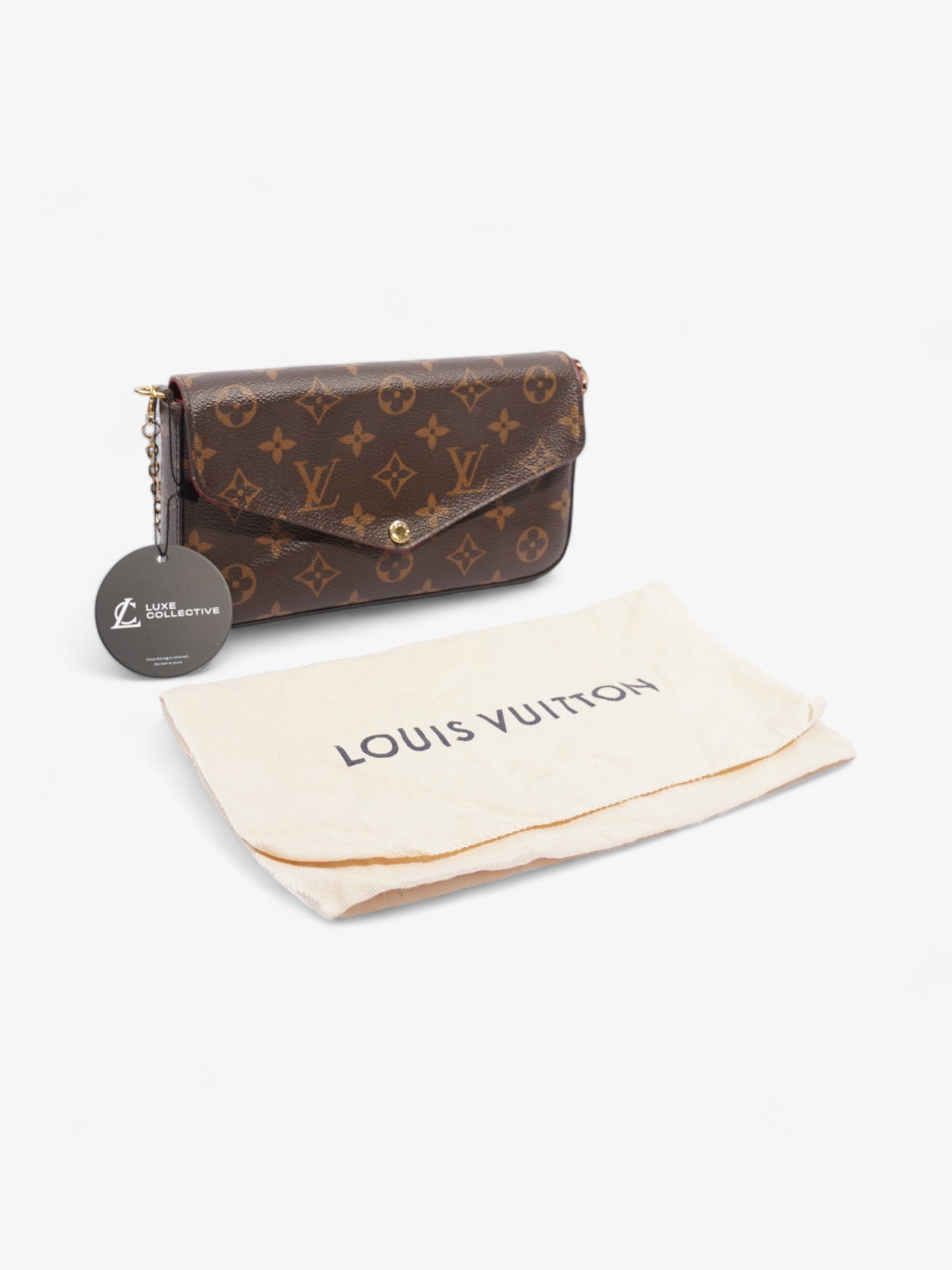 Louis Vuitton Félicie Pochette Monogram Coated Canvas