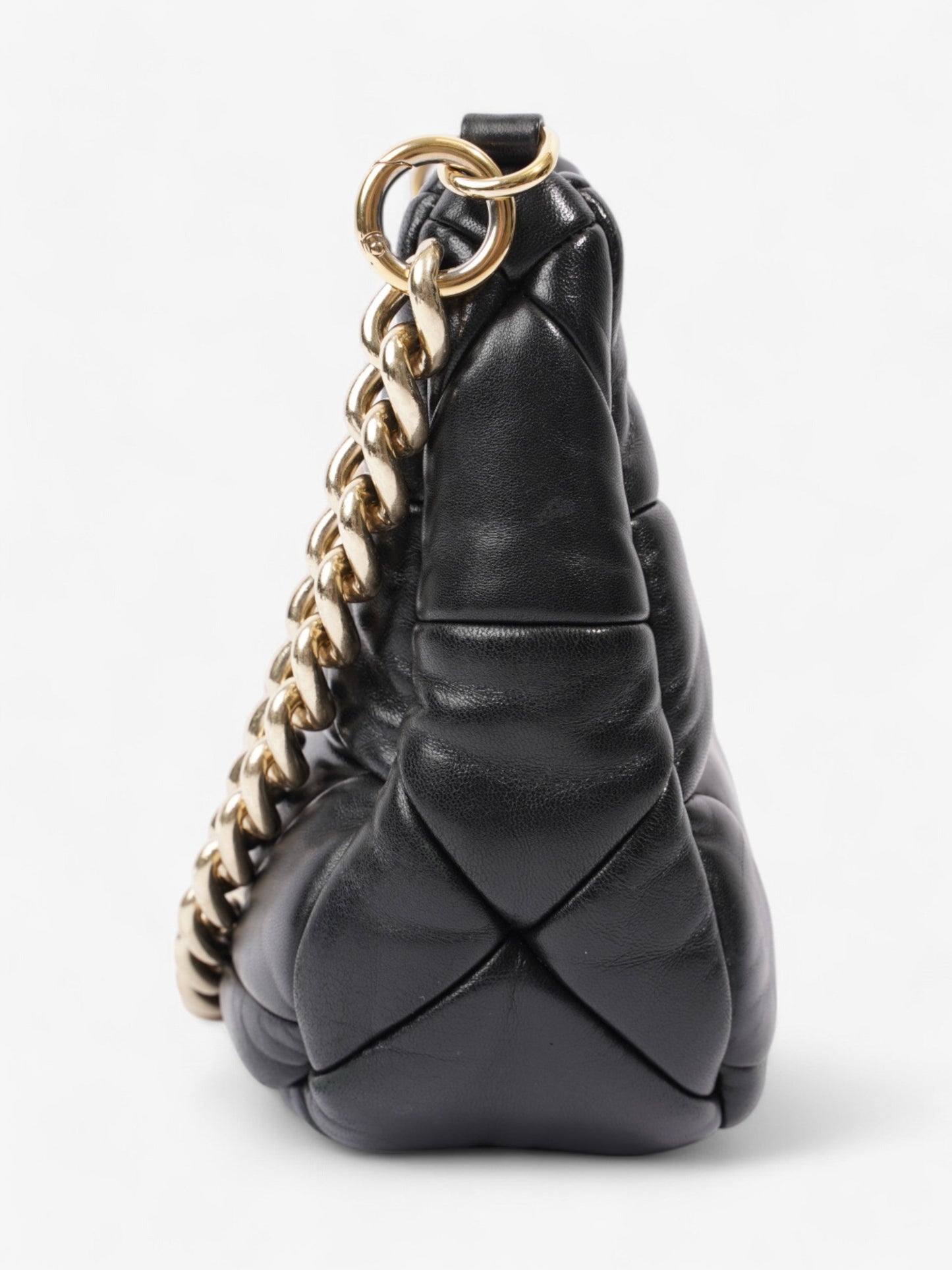 Prada System Padded Bag Black Leather